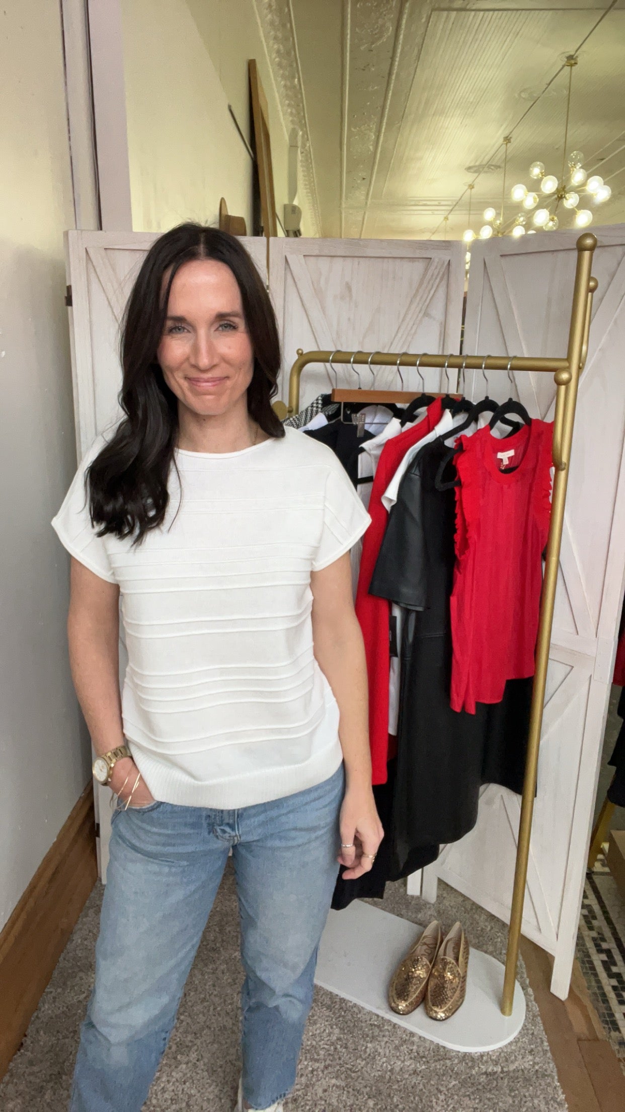 Melissa's Short Sleeve Sweater、mySite、garagedoors4me