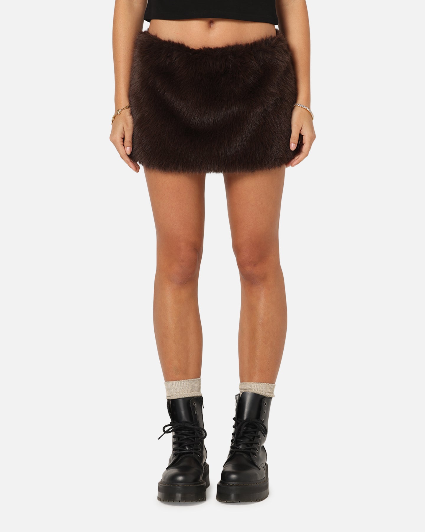 Ed Hardy Women's Bizzard Mini Skirt Brown、mySite、zt4zffjzw