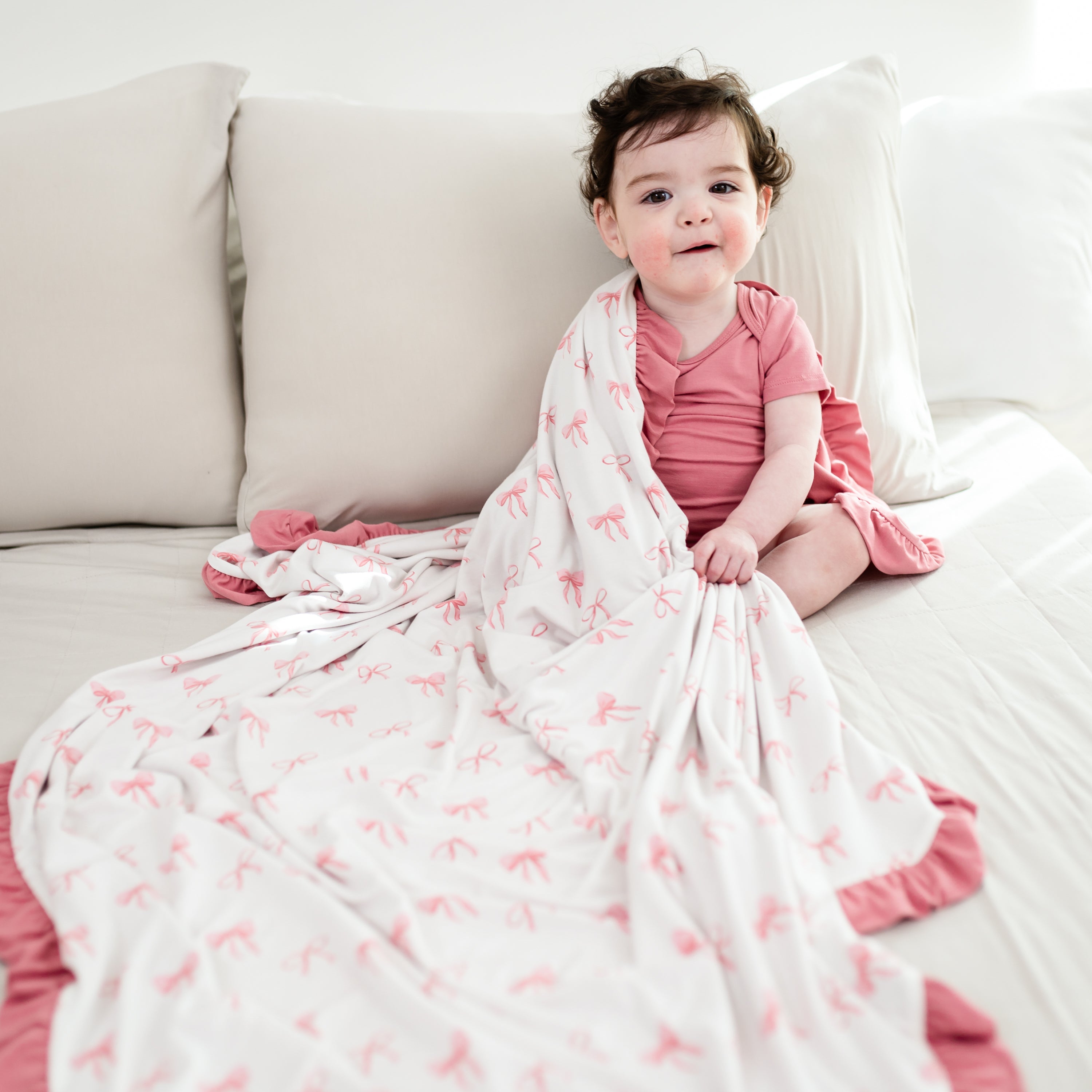  Ruffle Toddler Blanket in Bow 0.5、mySite、layawaytickets
