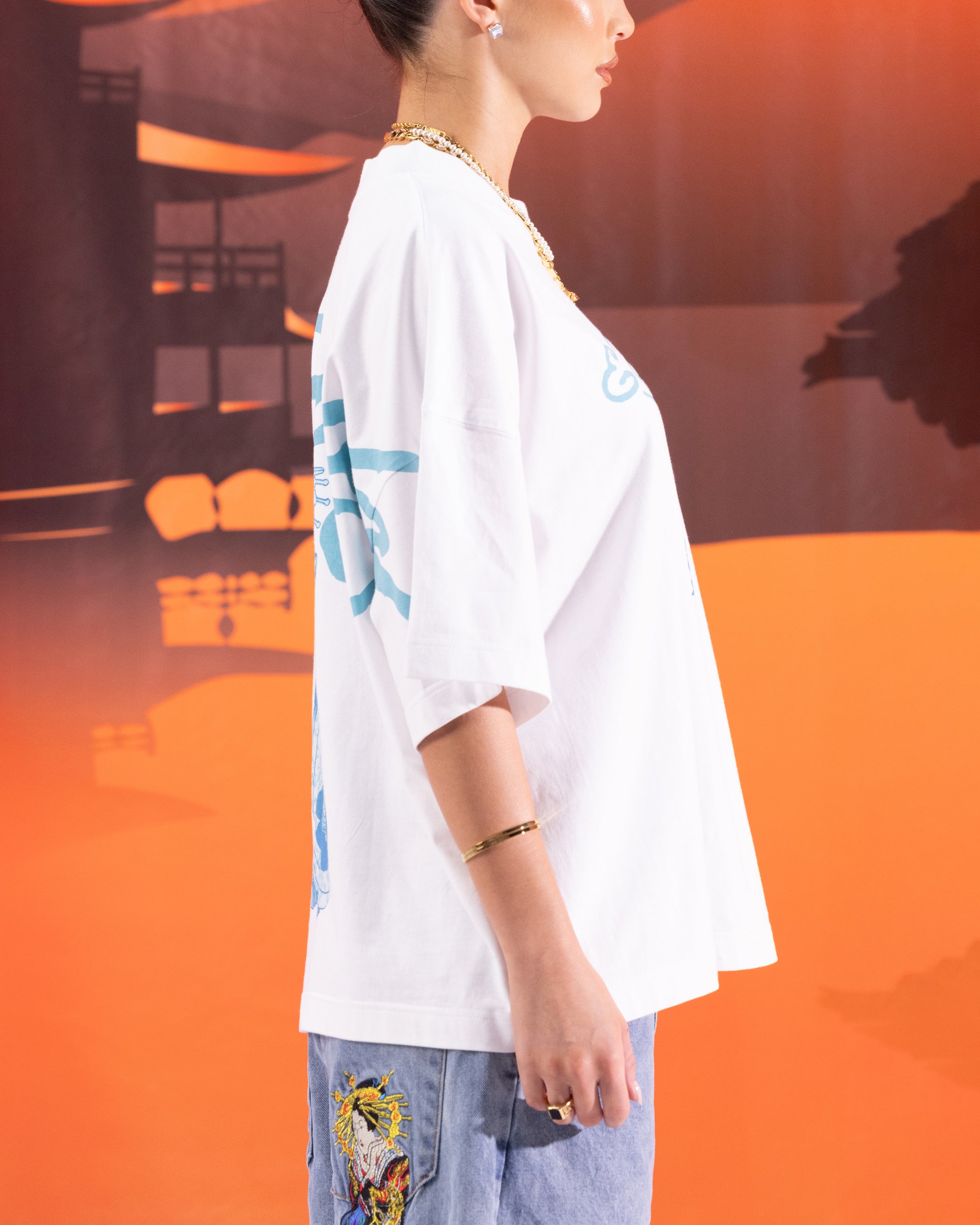 Ed Hardy Geisha T-Shirt Off White、mySite、zt4zffjzw