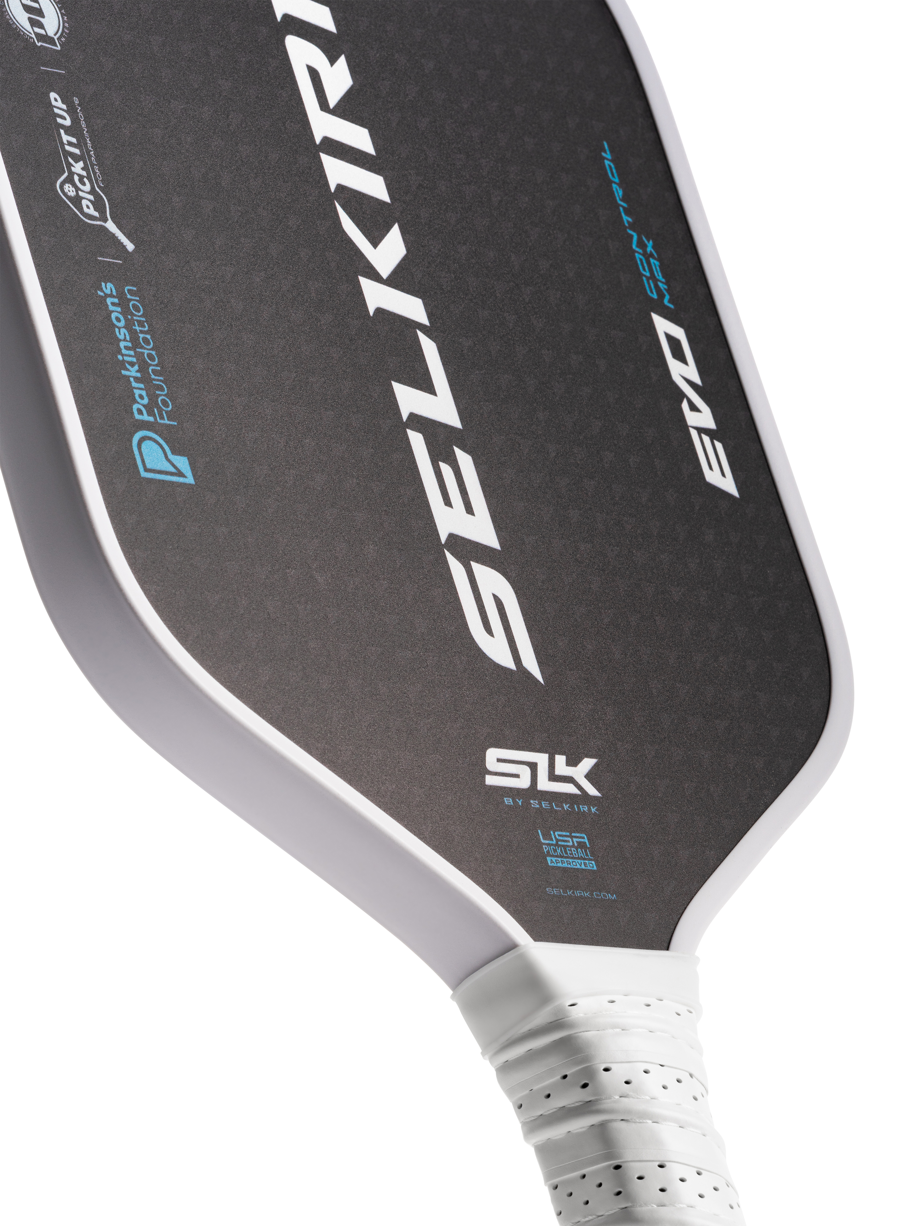 SLK x Parkinson's Foundation EVO Control - Max - Pickleball Paddle、mySite、noshort