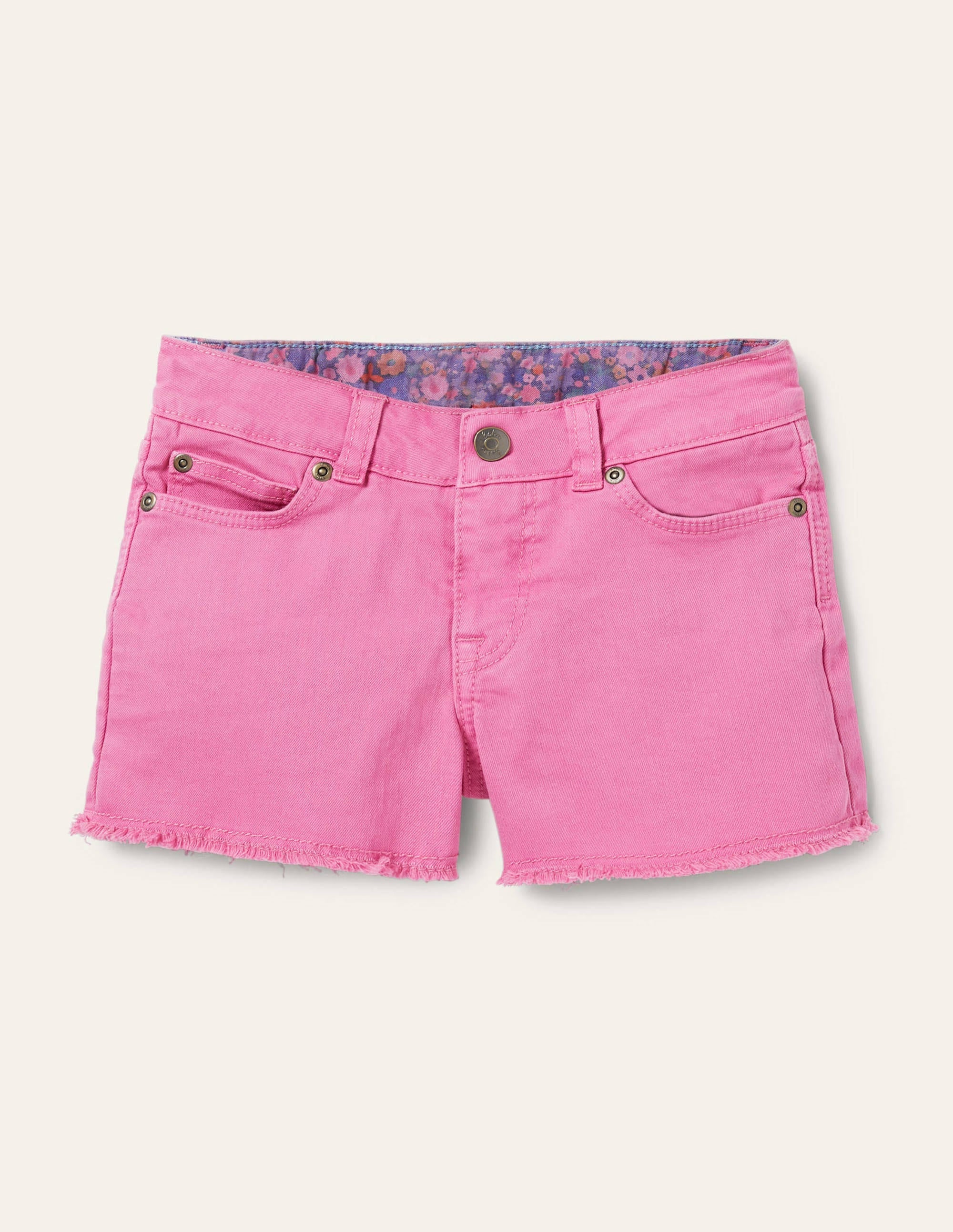  Denim Shorts-Strawberry Ice Pink、mySite、ashleygrahame