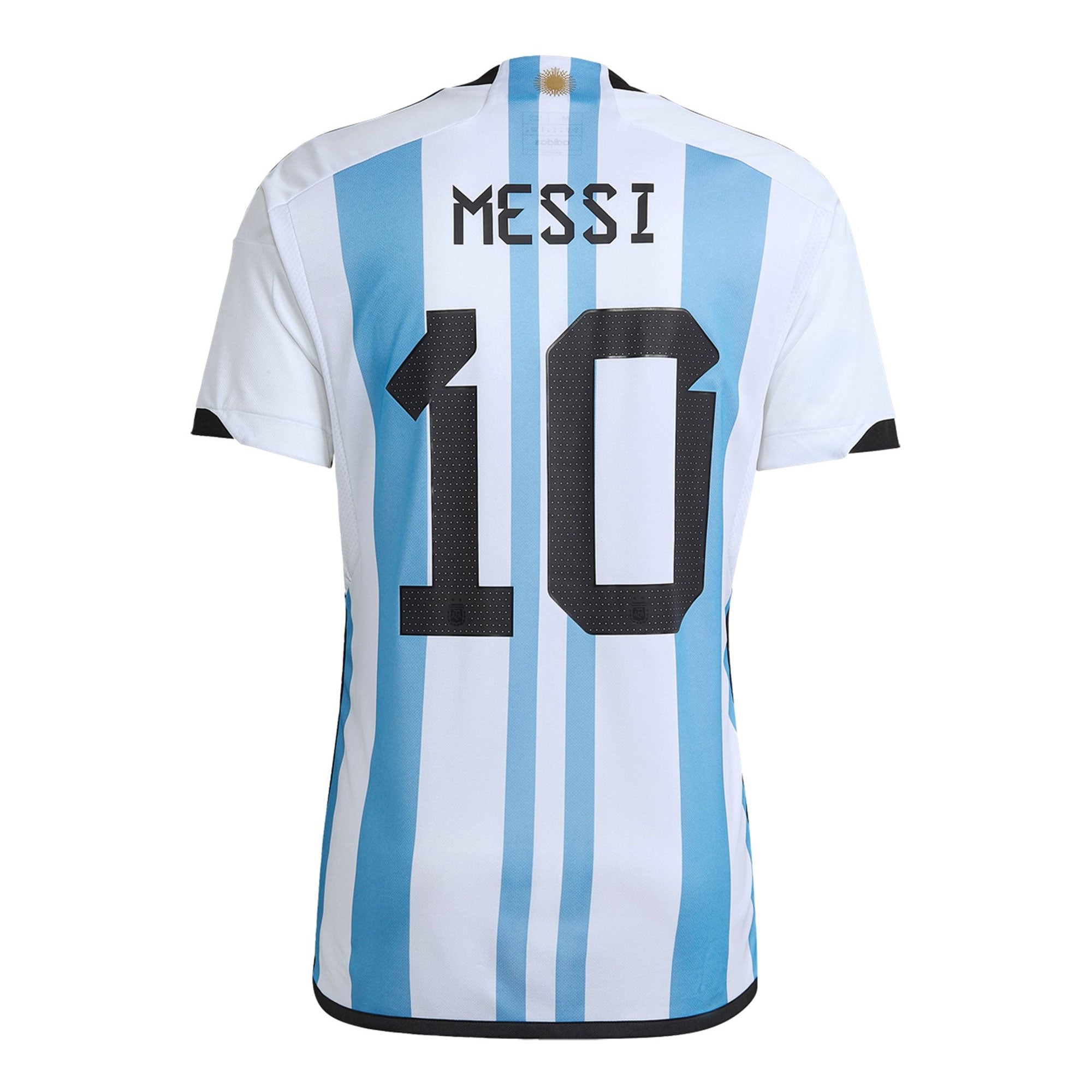 adidas Kids Argentina 2022/23 Messi Home Jersey White/Light Blue、mySite、bottomscart