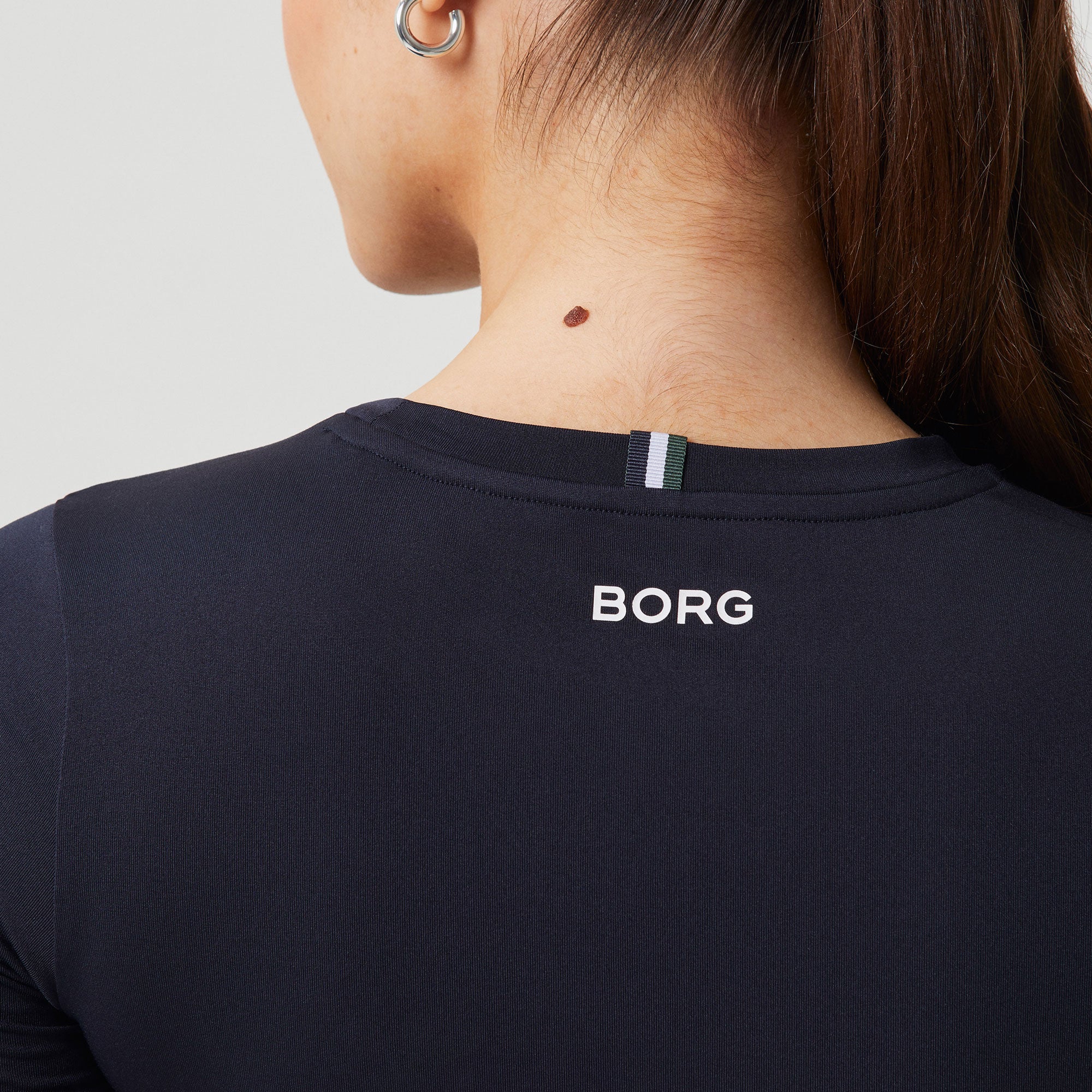 Bj枚rn Borg Ace Women's Slim Tennis Shirt、mySite、neckold