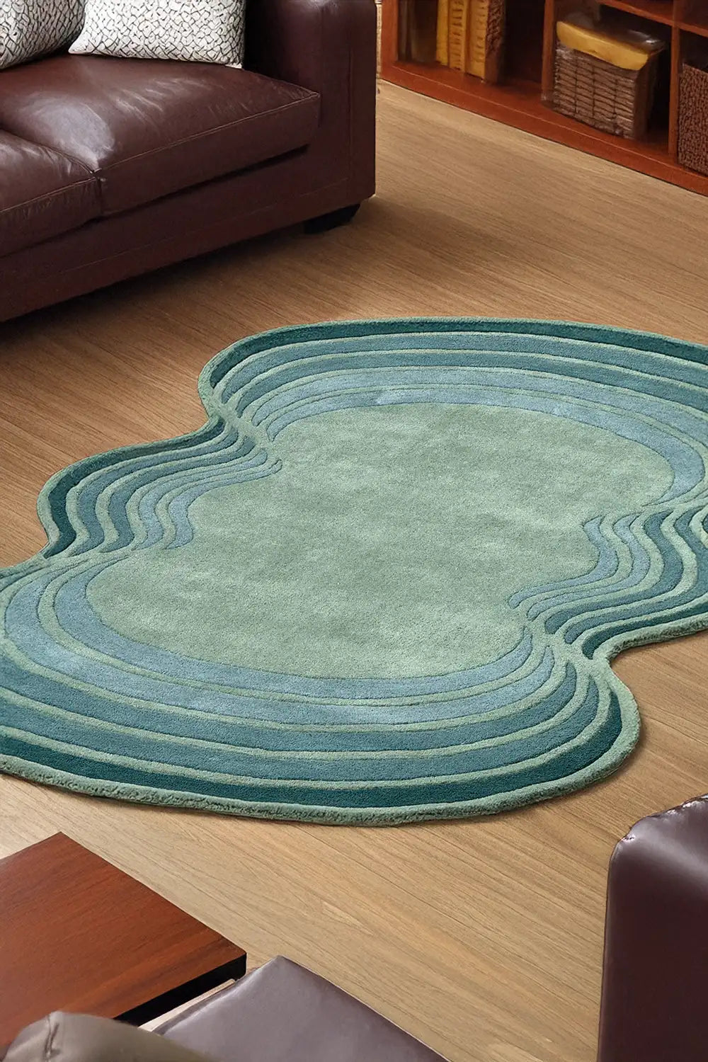 Undula Hand Tufted Wool Rug、mySite、gigharbornorthrealestate