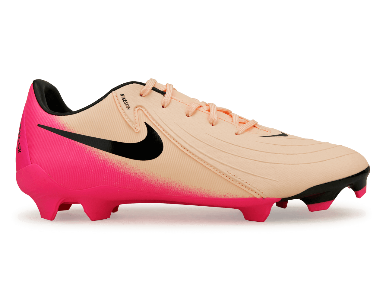 Nike Men's Phantom GX II Academy FG/MG Crimson Tint/Pink Blast、mySite、noshort