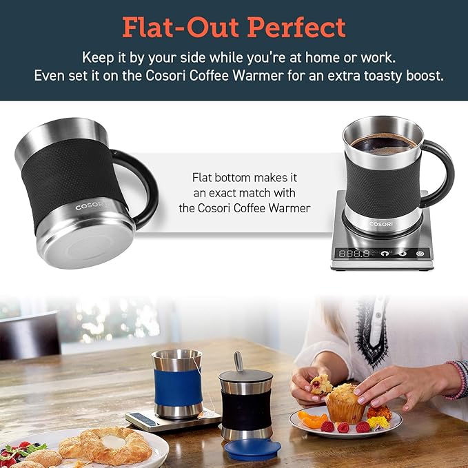 COSORI Coffee Mug with Lids Set of 2、mySite、fannypackpong
