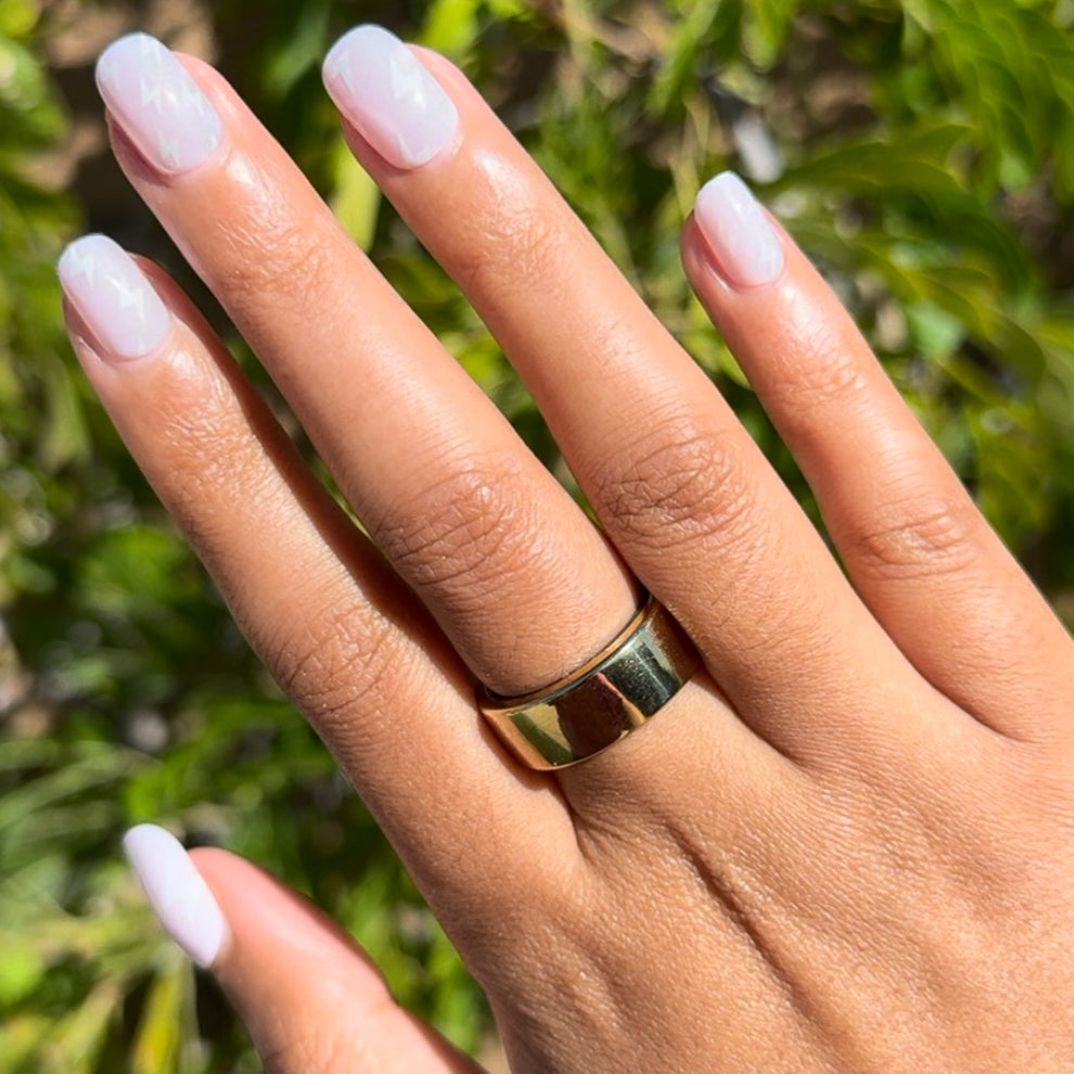 Lightning Strike | Extra Short | Squoval - Tab Press-On、mySite、solidvoid