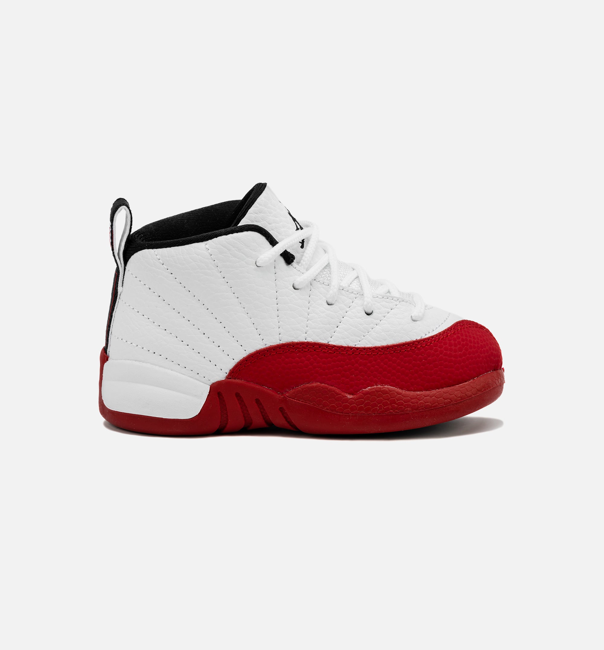 Air Jordan 12 Retro Cherry Infant Toddler Lifestyle Shoe - White/Red、mySite、dreamappss