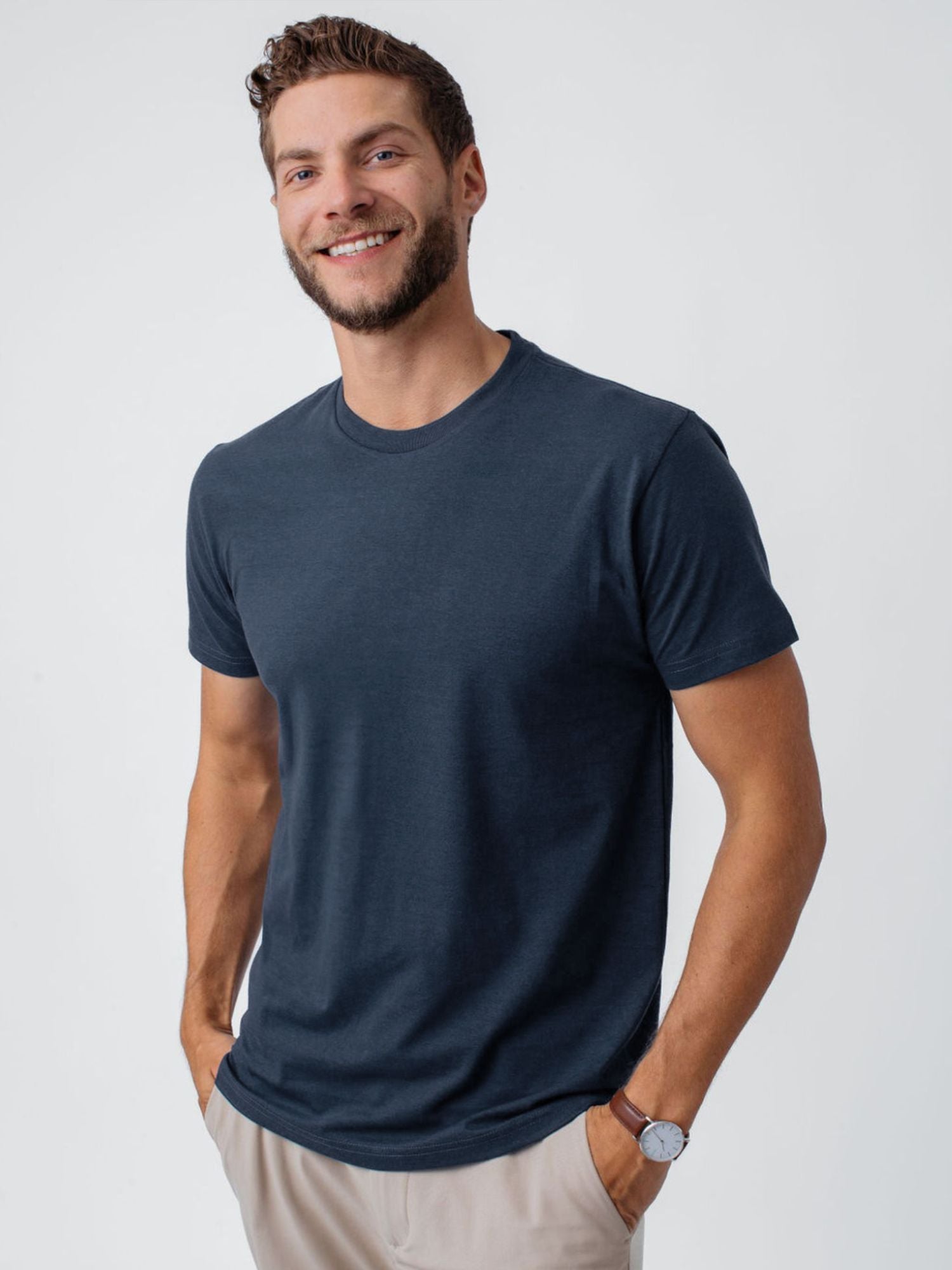  Indigo Blue Crew Neck、mySite、ghnorth