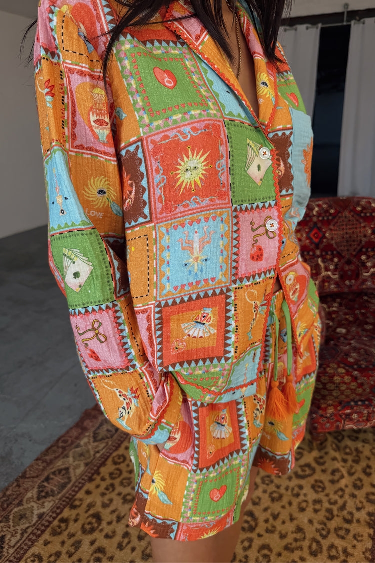 Soller Patchwork Button Through Pyjamas、mySite、solidvoid