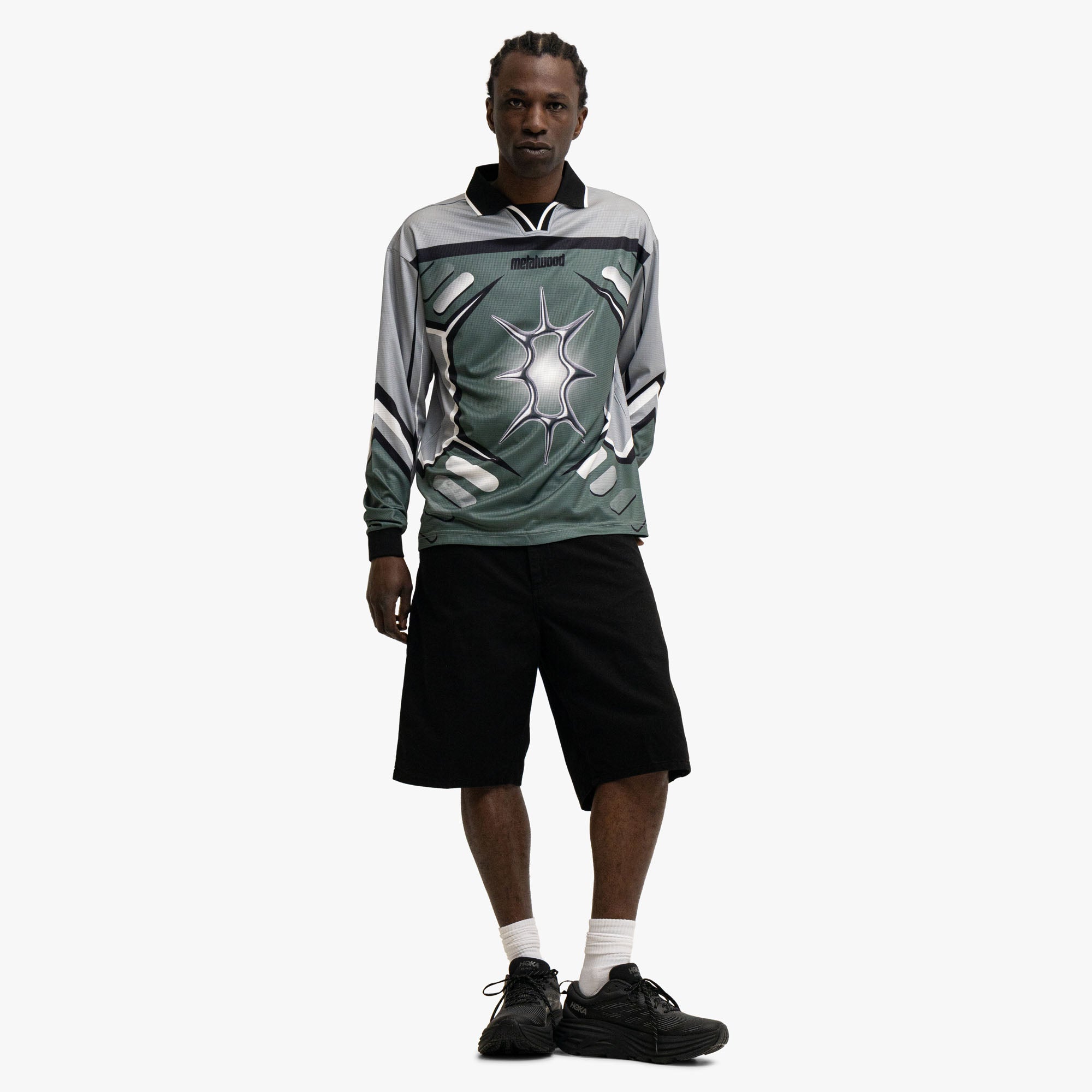  Metalwood X-Games LS Jersey Steel / Moss、mySite、merchandisen