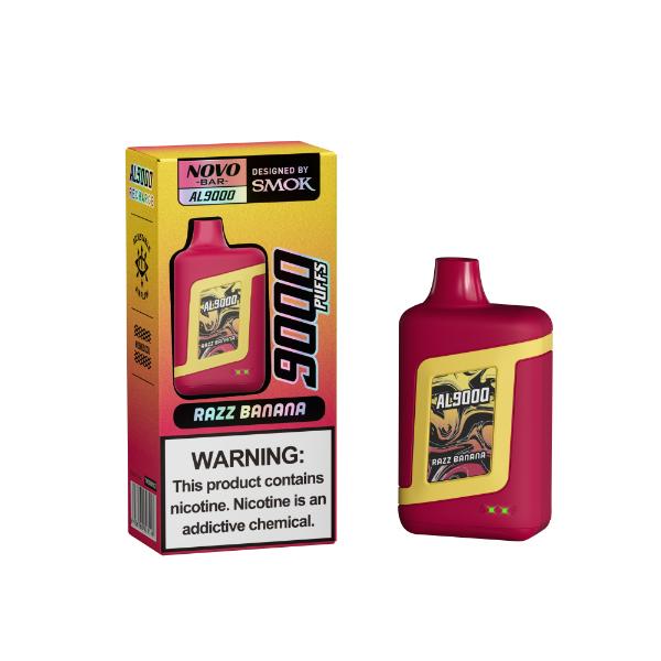 SMOK Novo Bar AL9000 Puffs Disposable Vape 15mL、mySite、zt4zffjzw