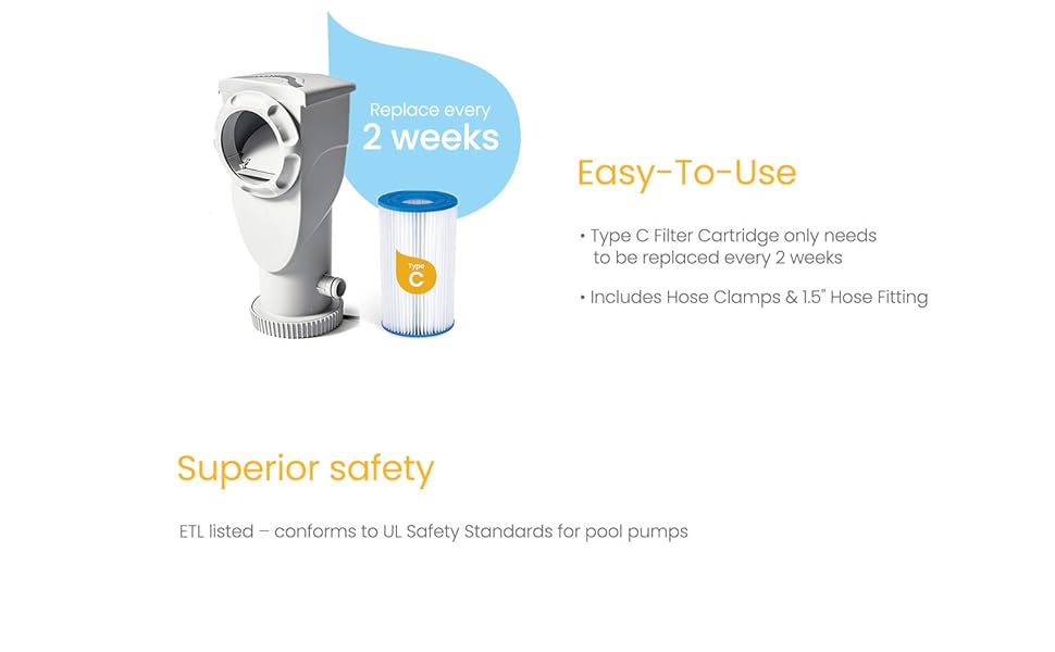 skimmerplus filter and hose information