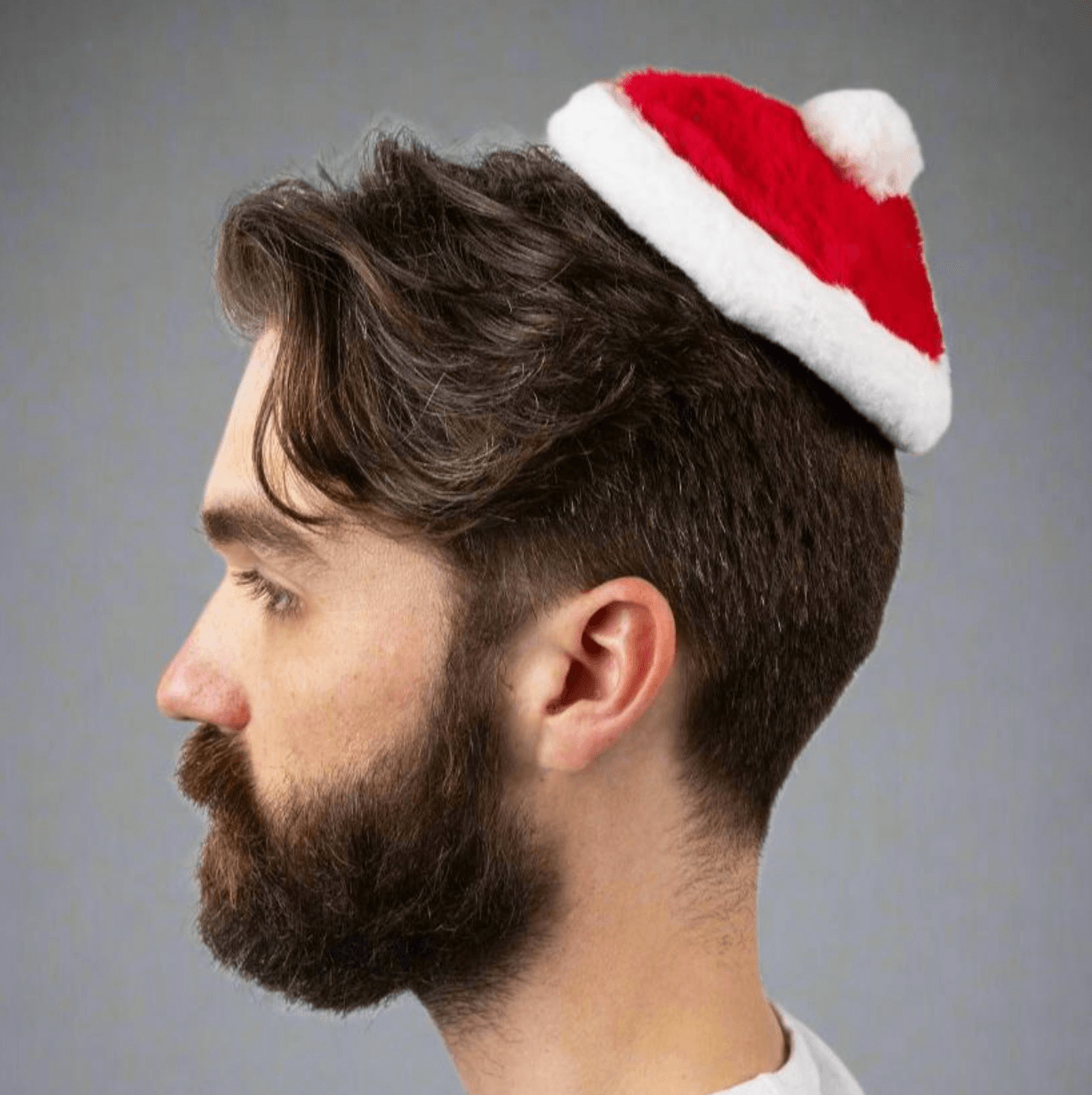 Yamaclaus: Chrismukkah Santa Claus Hat and Yarmulke Mashup - Red or Blue、mySite、topwebapps