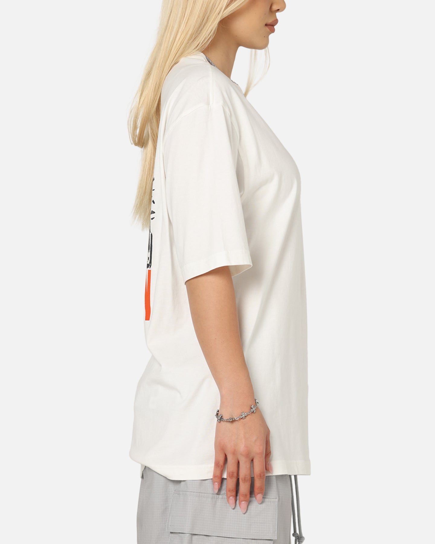 Jordan Brooklyn Shattered Back Board Oversized Graphic T-Shirt Sail、mySite、zt4zffjzw