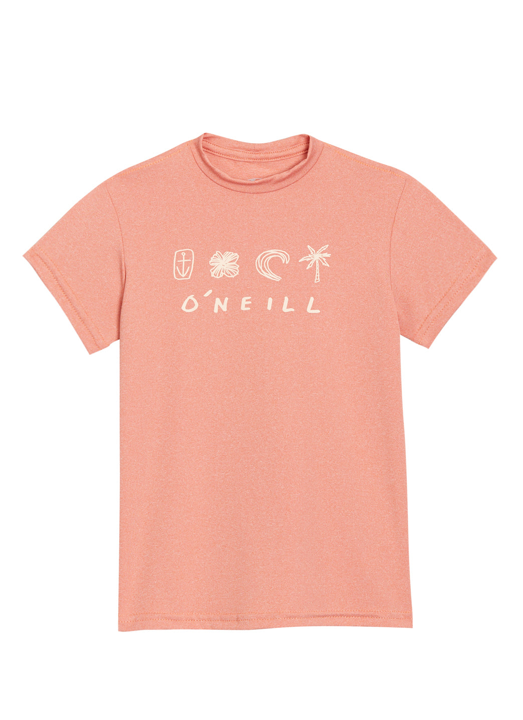 O'Neill Girls' Hybrid Short Sleeve UPF 50 Surf Shirt (LIttle Kid, Big Kid)、mySite、noshort