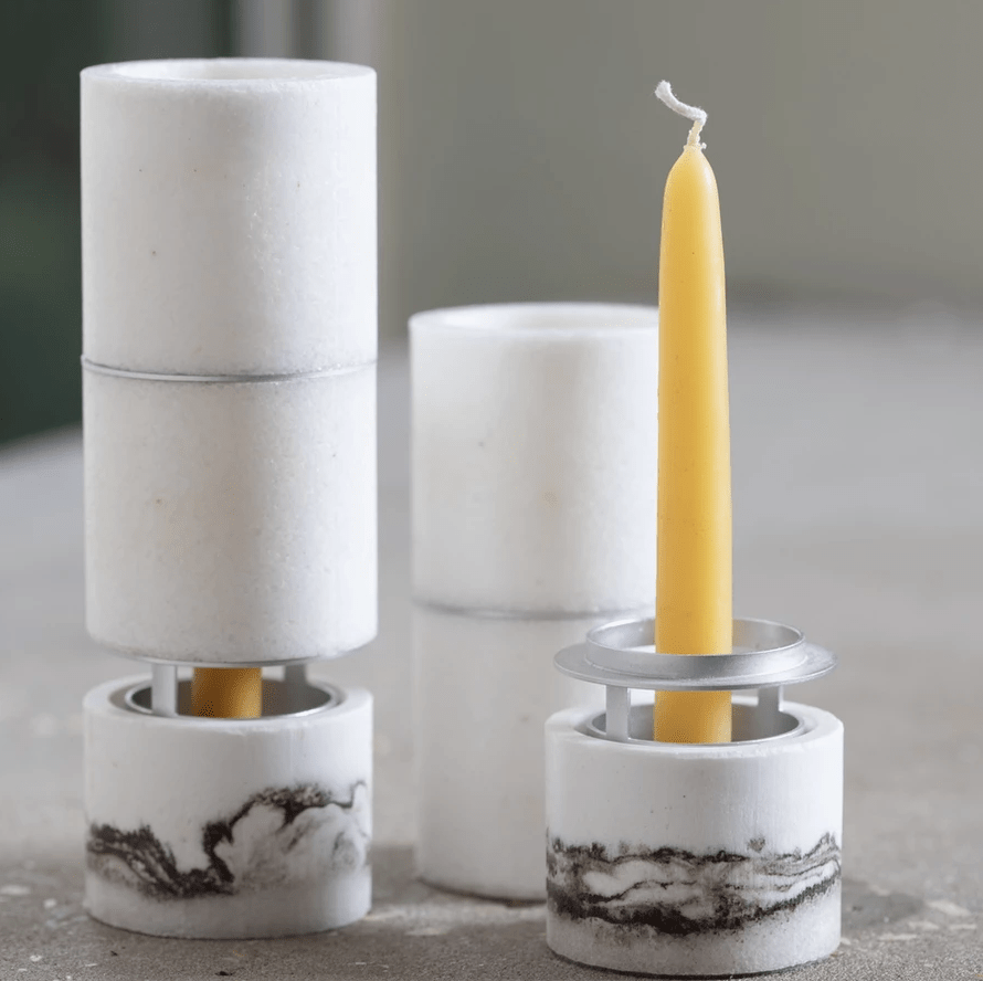 Orra Candle Holders by SaltwareDesign - Silver、mySite、topwebapps