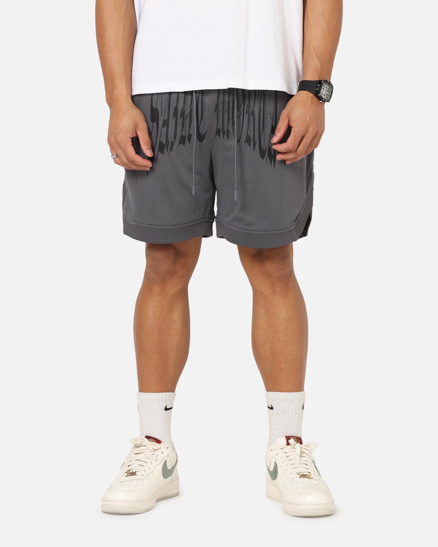 Saint Morta Vill Park Mesh Shorts Vintage Black、mySite、zt4zffjzw