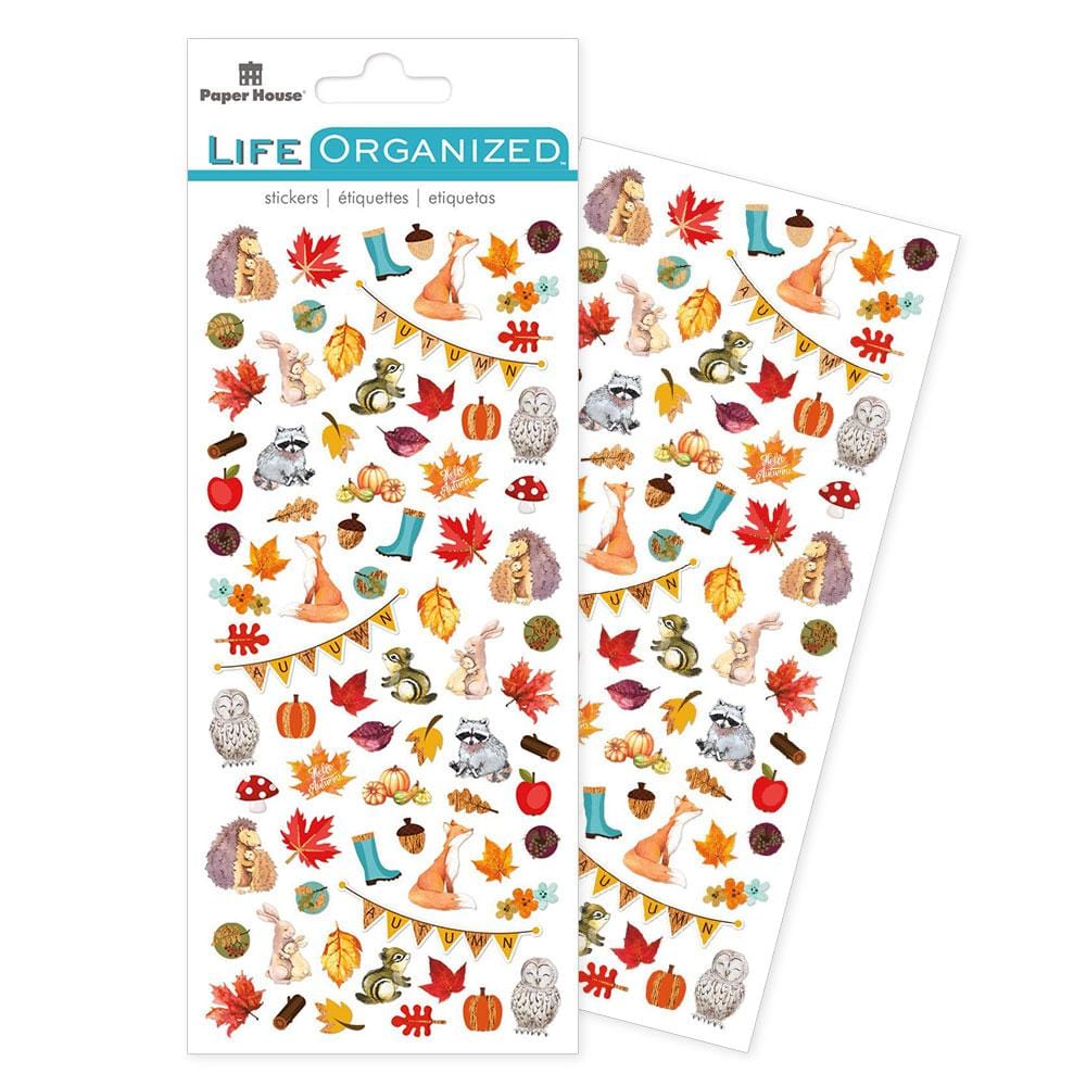 Mini Stickers - Autumn Woods、mySite、ghnorth