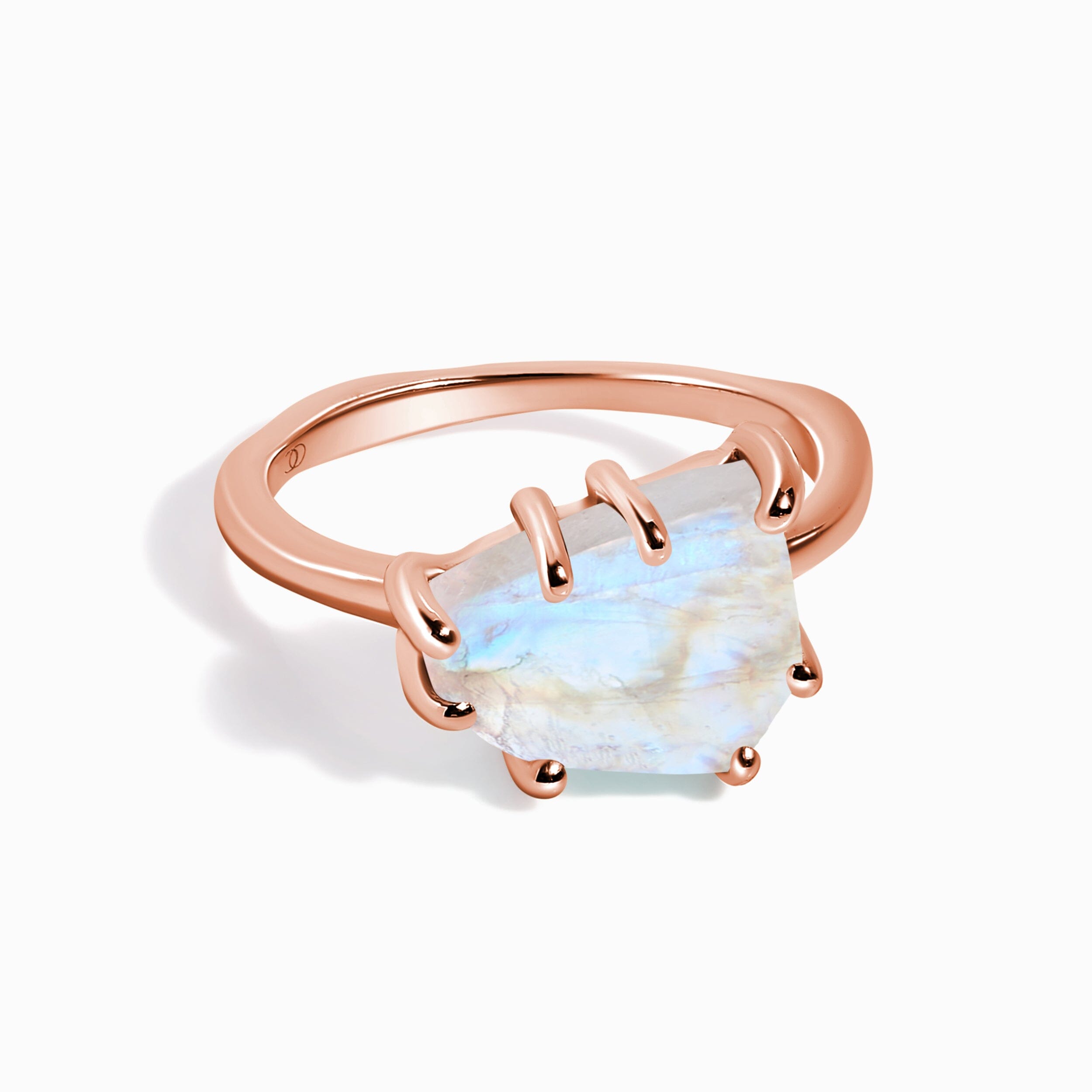 Raw Crystal Ring - Serene Moonstone、mySite、hinf8tx79