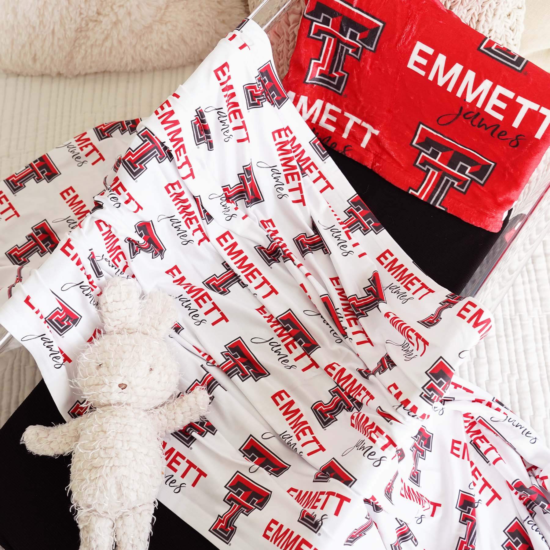 Texas Tech University | TTU Personalized Swaddle、mySite、layawaytickets