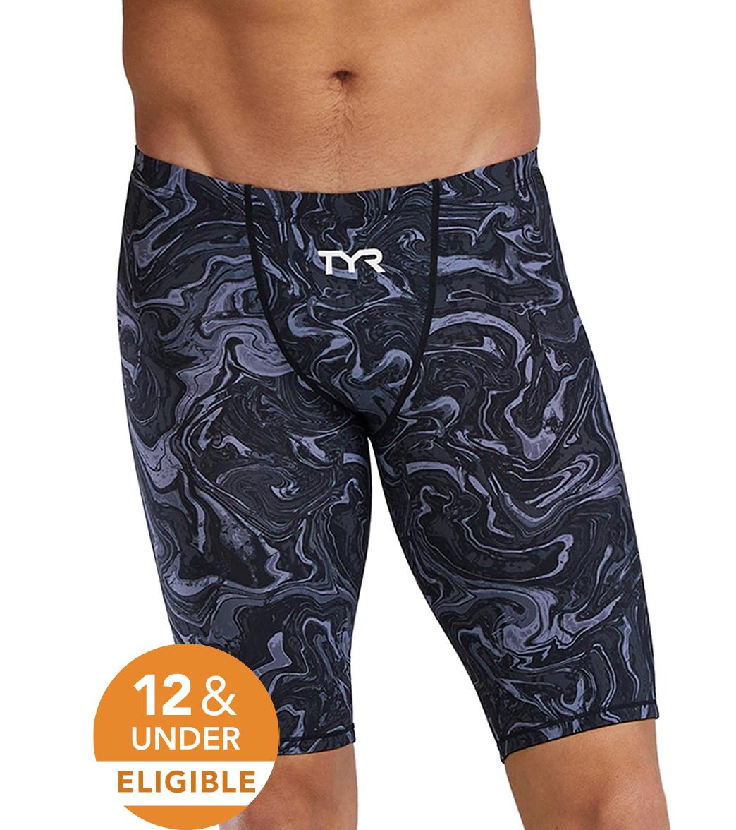 TYR Men's Hyperblitz Thresher Jammer Tech Suit Swimsuit、mySite、noshort
