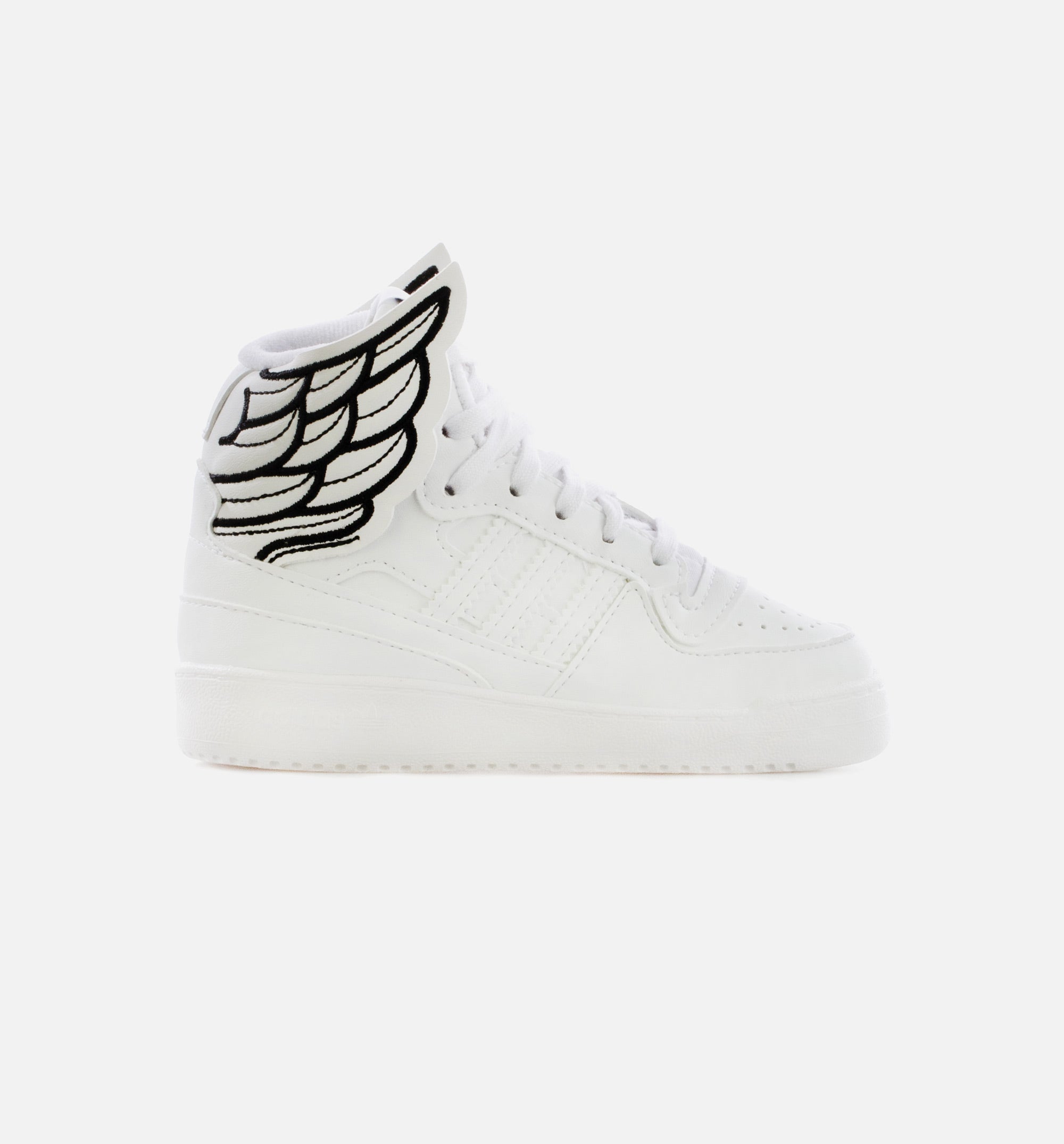 Jeremy Scott New Wings 4.0 Infant Toddler Lifestyle Shoes - White、mySite、dreamappss