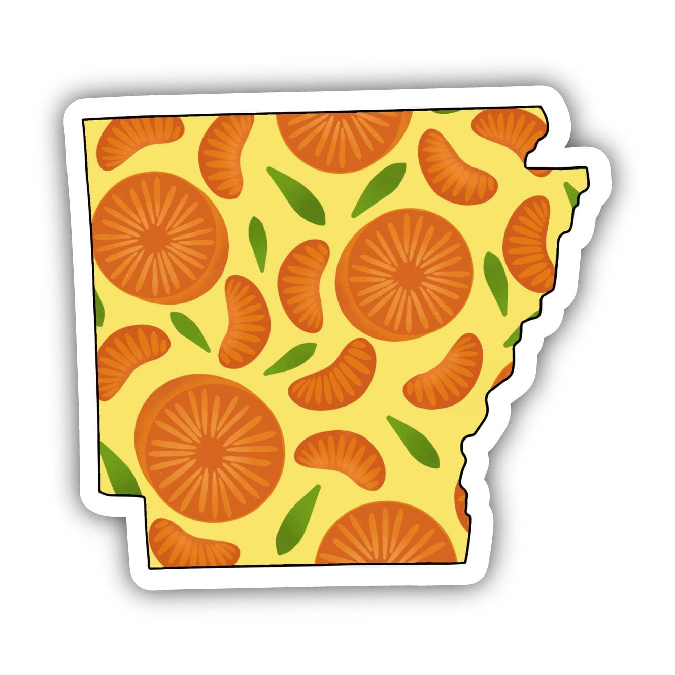  Arkansas Orange & Yellow Fruit Sticker、mySite、ghnorth
