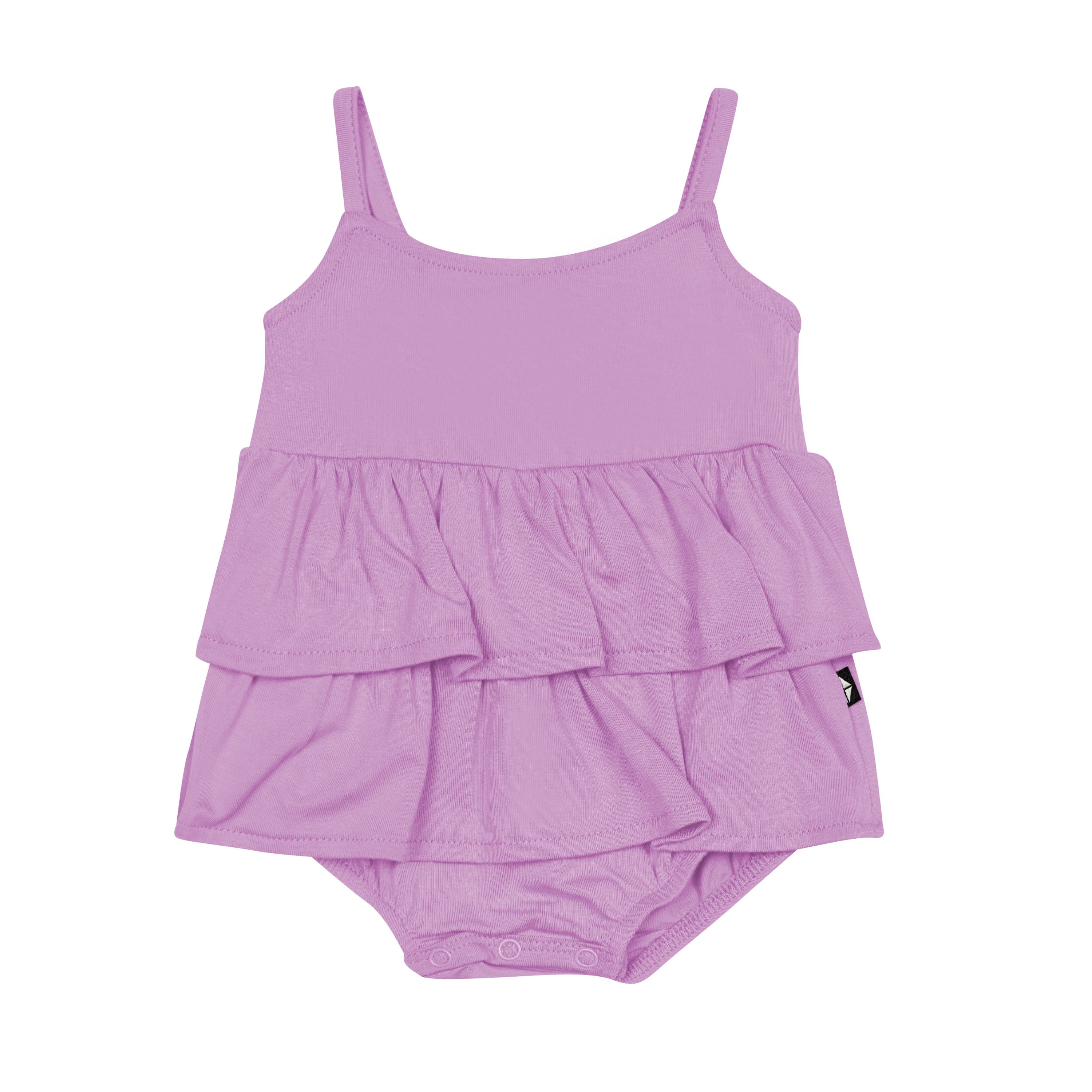  Spaghetti Strap Ruffle Romper in Poi、mySite、layawaytickets