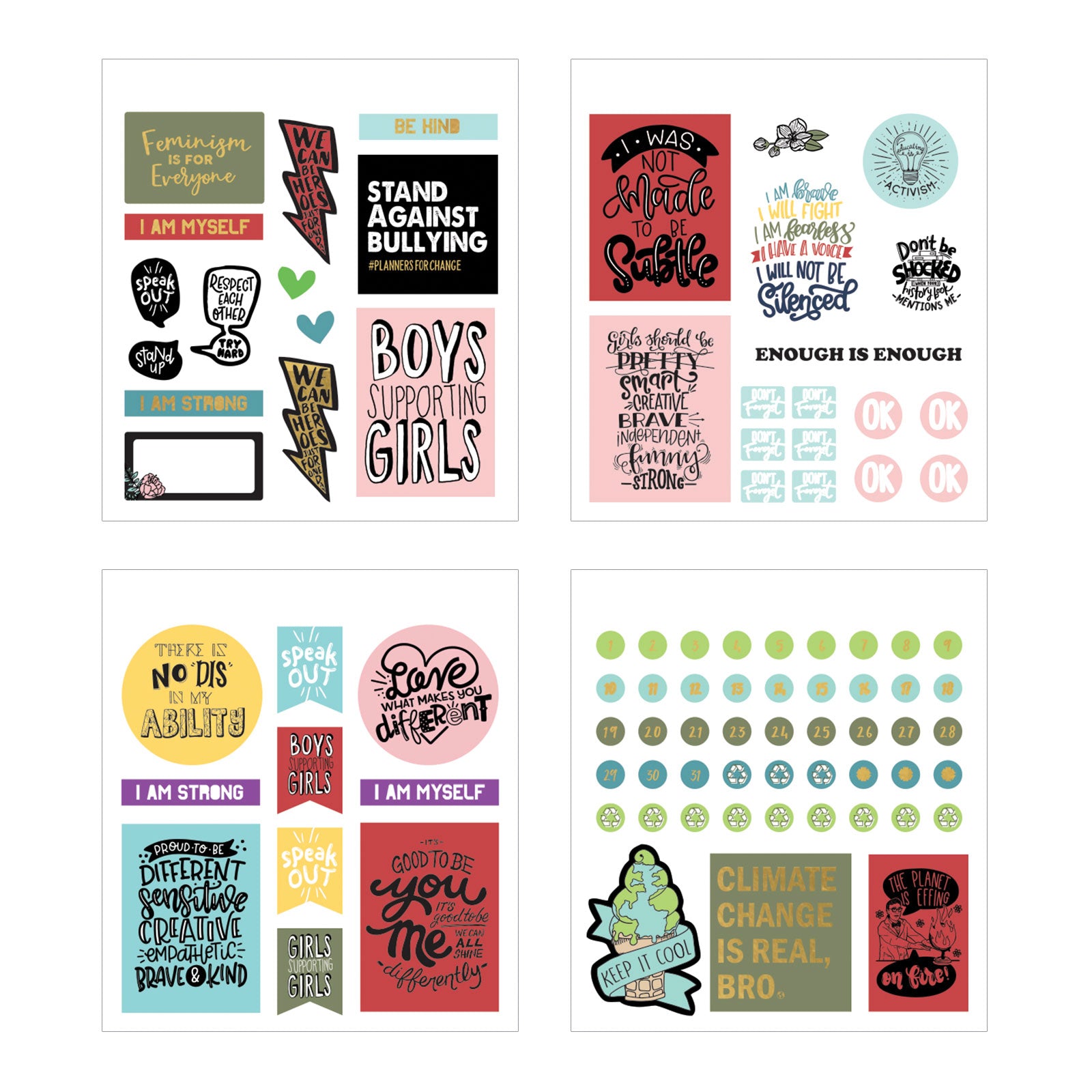  Hustle for Justice Mini Sticker Book、mySite、ghnorth