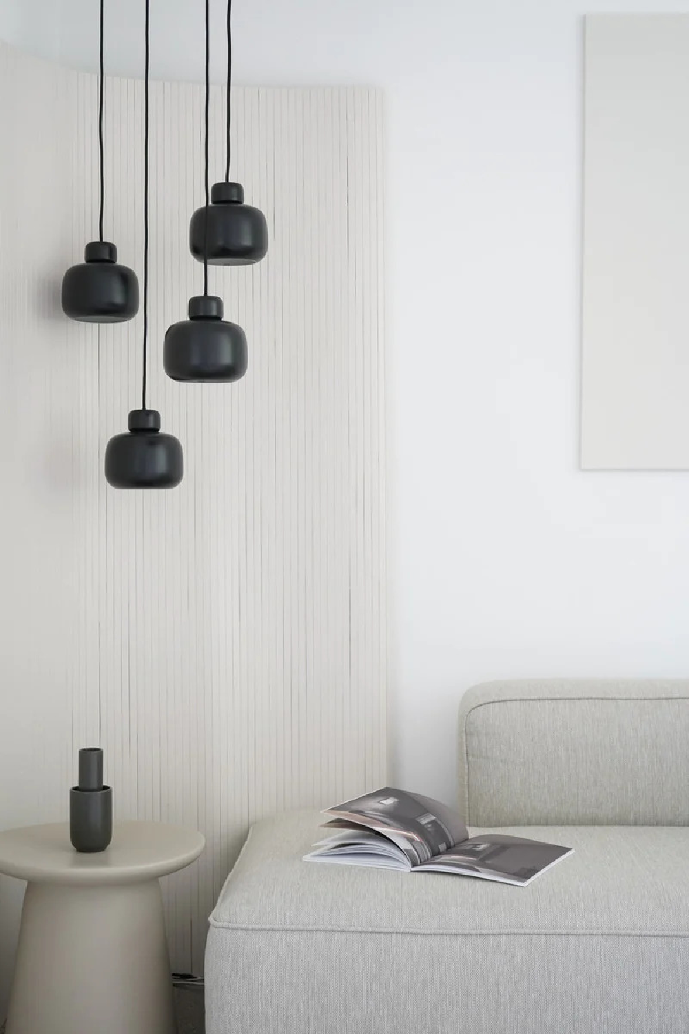 Modern Minimalist Pendant Lamp S | WOUD Stone、mySite、neckold