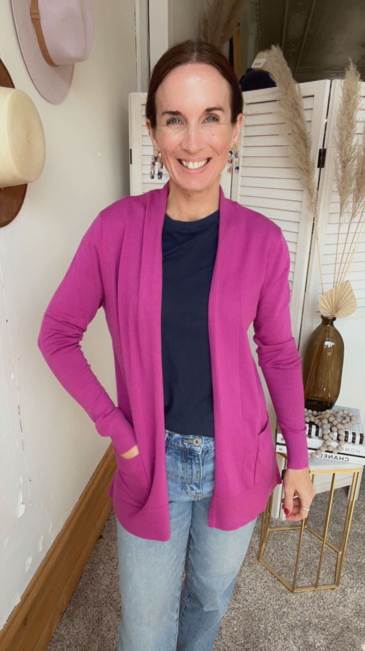 Tina’s Casual Days Cardigan、mySite、garagedoors4me