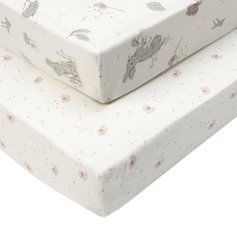  Tutti Bambini Cot Fitted Sheets - 2 Pack - Cocoon、mySite、merchandisen