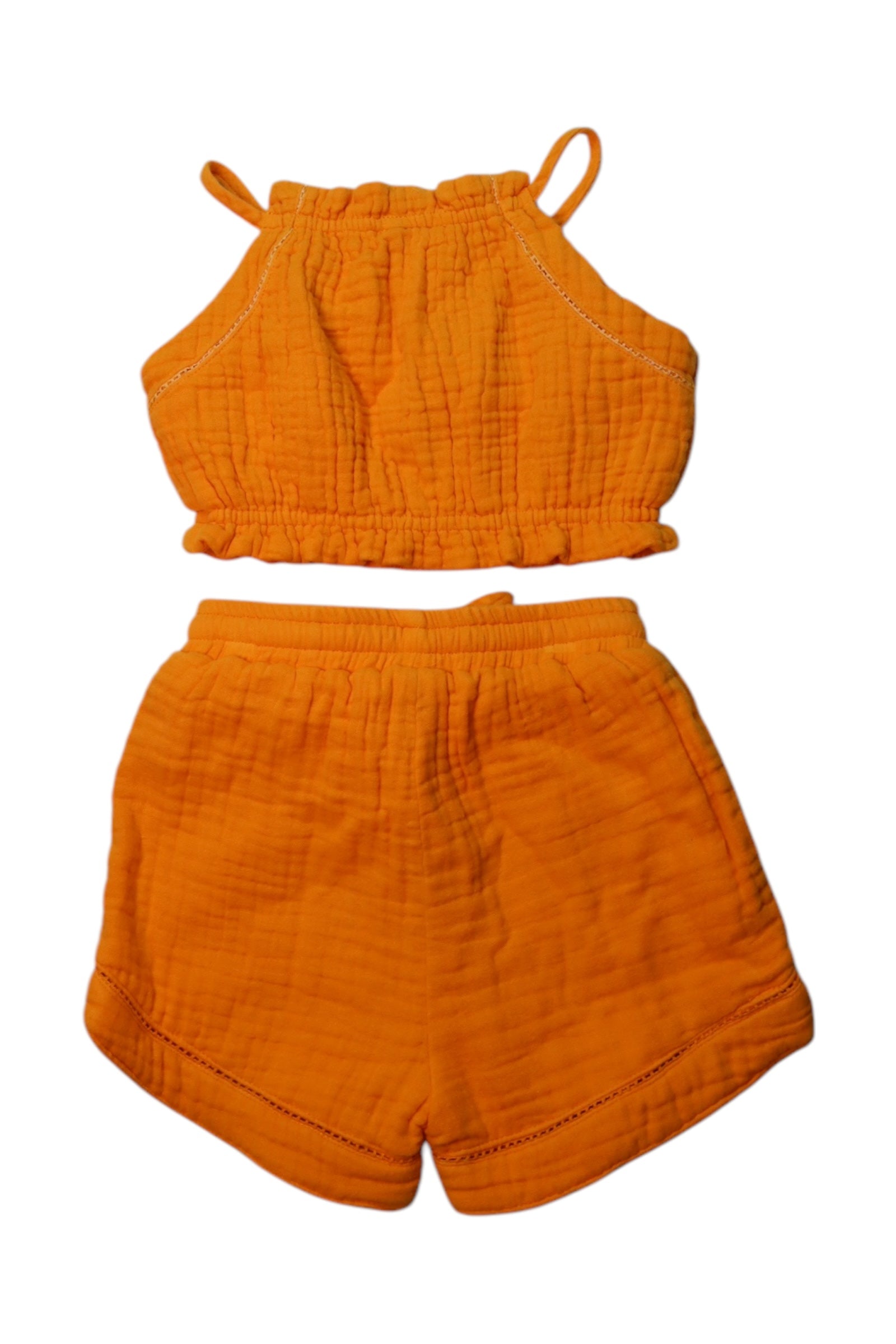Gaia Sleeveless Top And Shorts Set, 4T、mySite、g9winljtr
