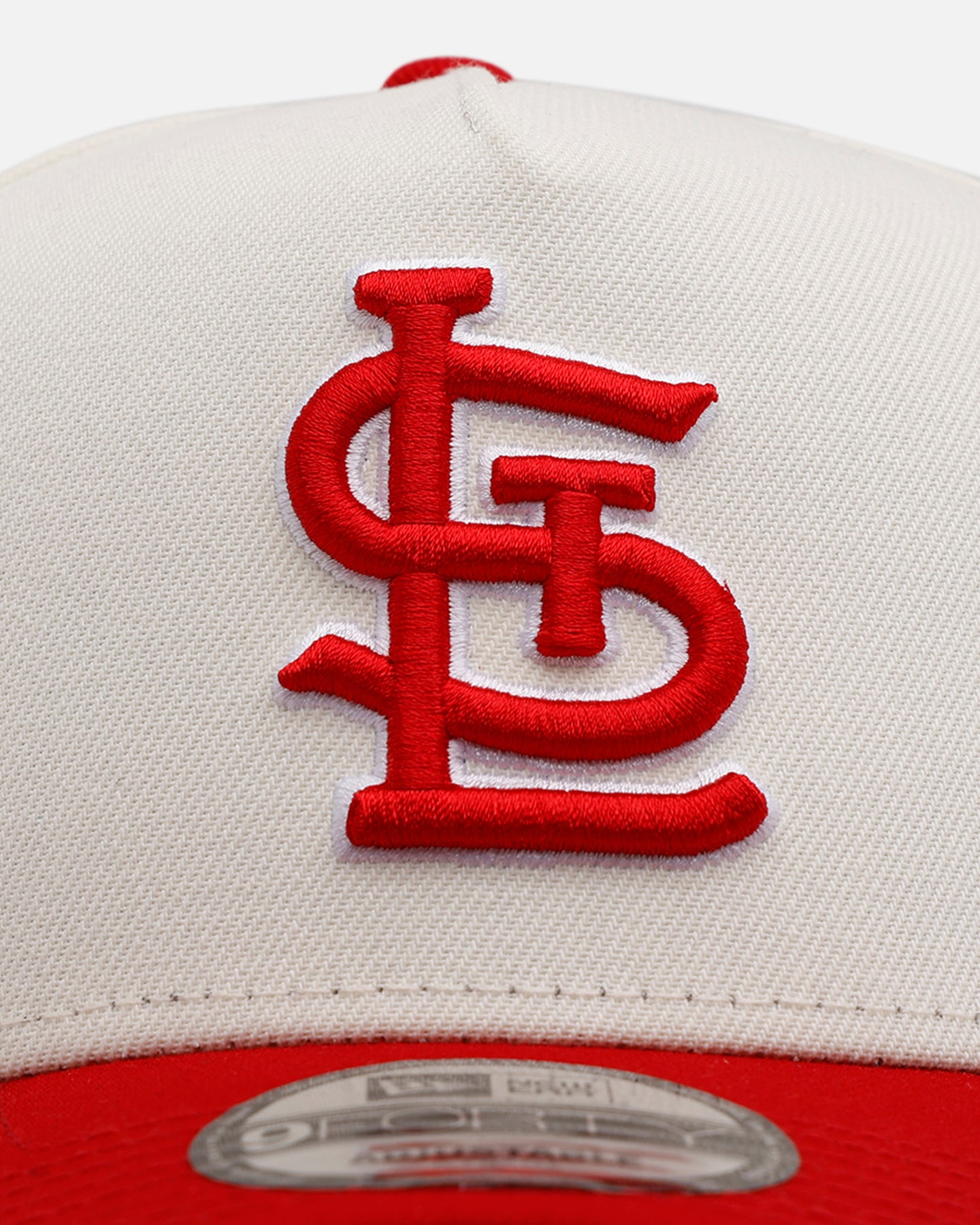 New Era St. Louis Cardinals 'Team Color Visor' 9FORTY A-Frame Snapback Chrome/Official Team Color、mySite、zt4zffjzw