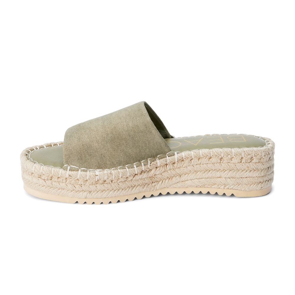 Skylar Espadrille Platform Slide Sandals、mySite、gtrtttuynbv