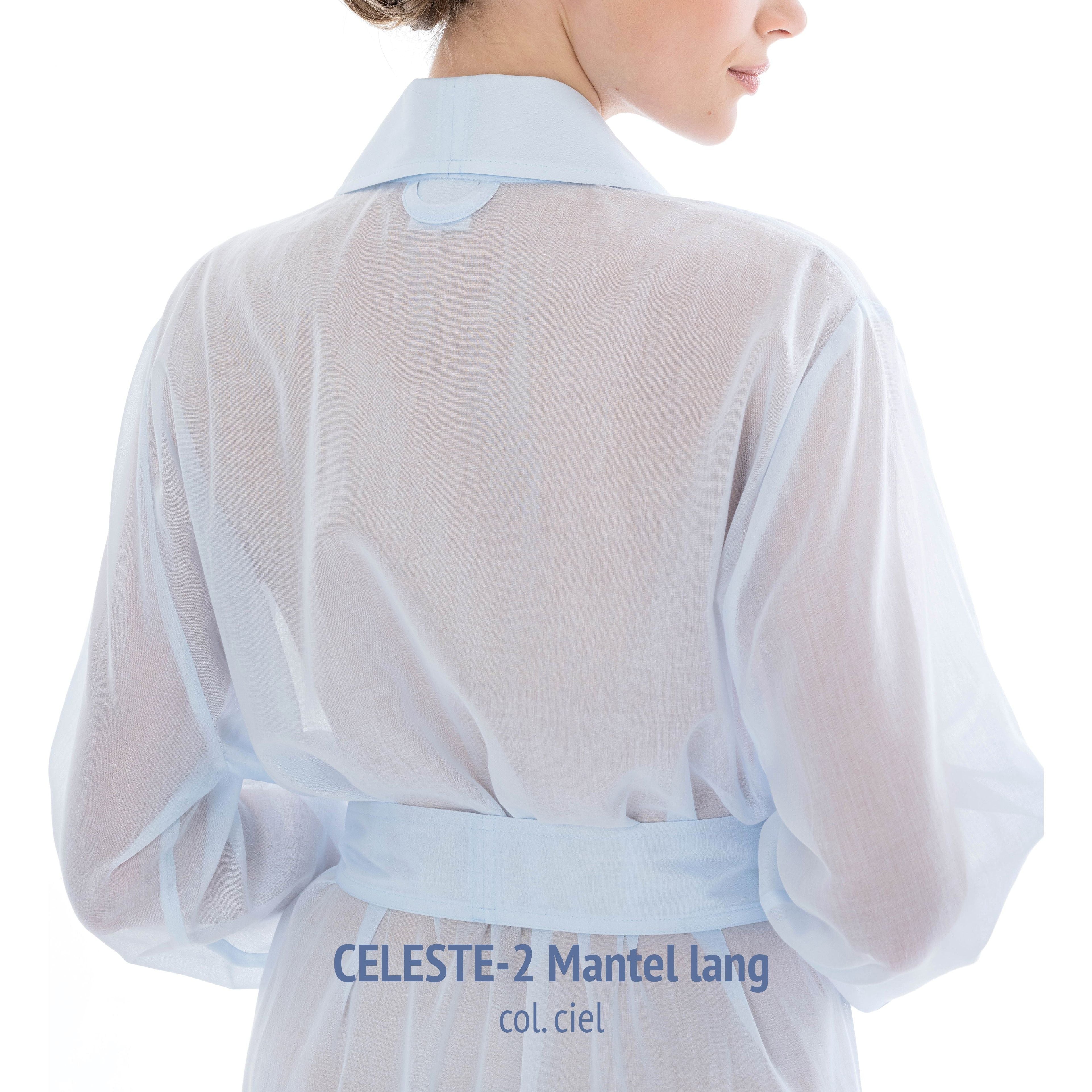  Celestine Celeste 2 Long Wrap Robe - Blue、mySite、justintrudeaud