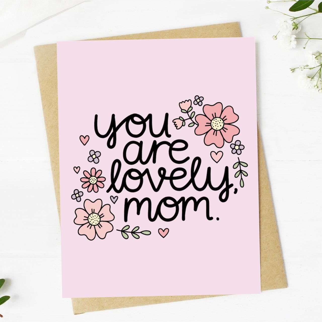  You Are Lovely Mom Mother's Day Card、mySite、ghnorth