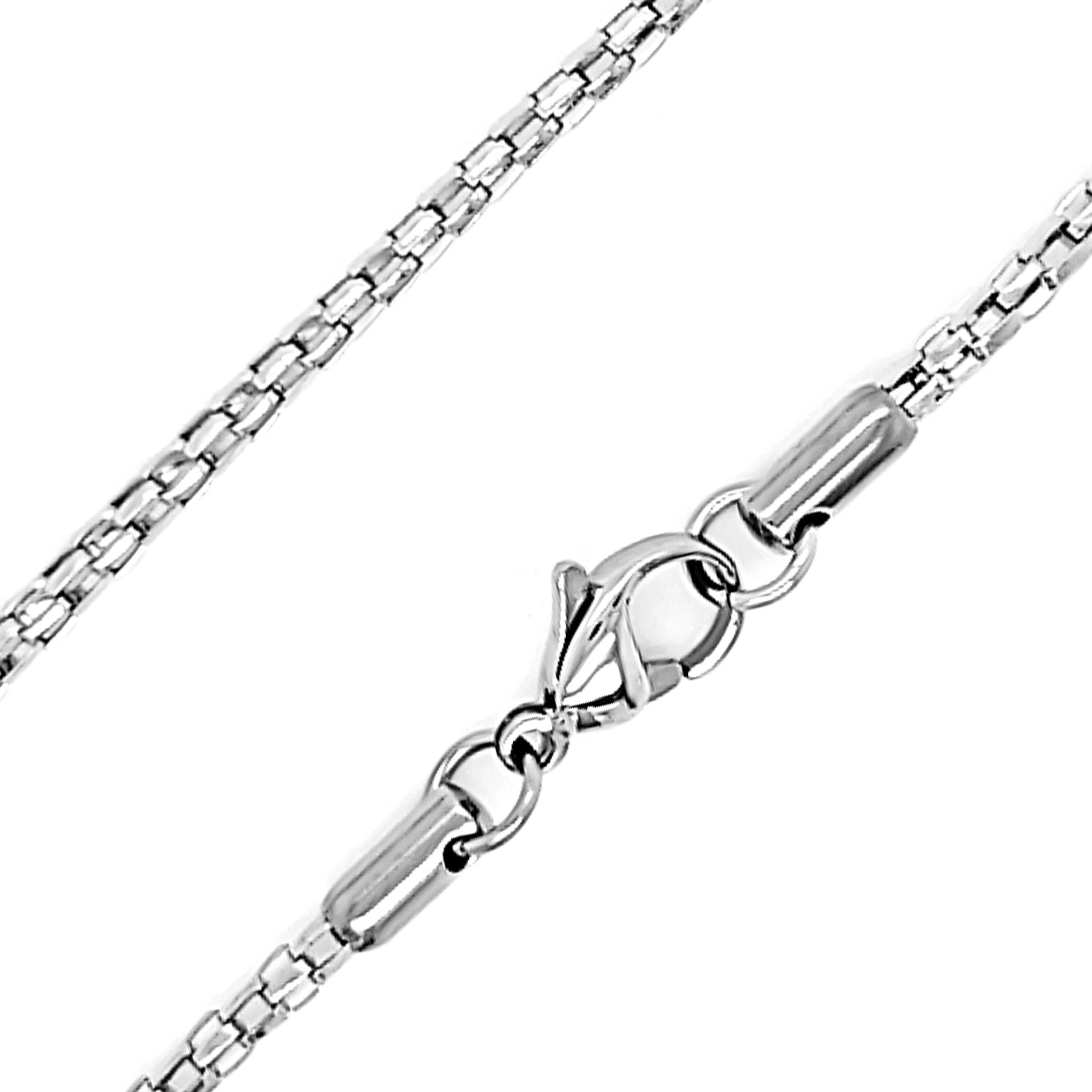 Stainless Steel Round Snake Chain Necklace / NKJ2510、mySite、dreamappss