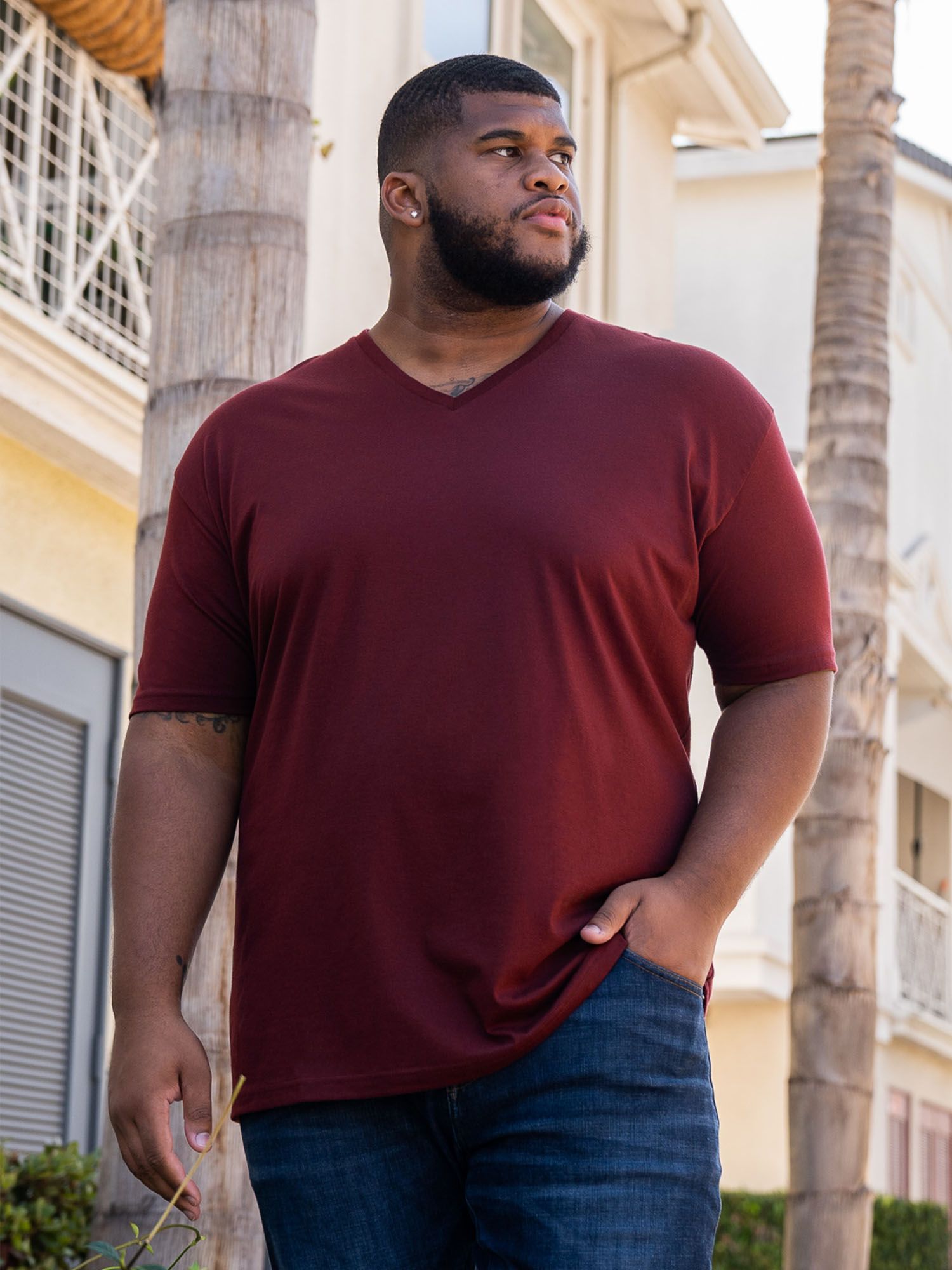  Garnet V-Neck FINAL SALE、mySite、ghnorth