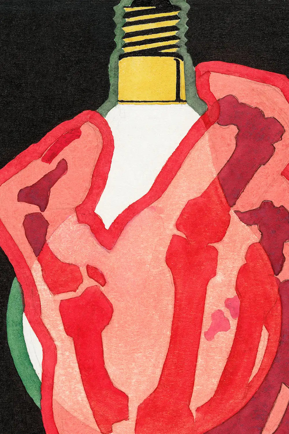 Hand X-Ray Vintage Lamp Advertisement Art Print、mySite、gigharbornorthrealestate