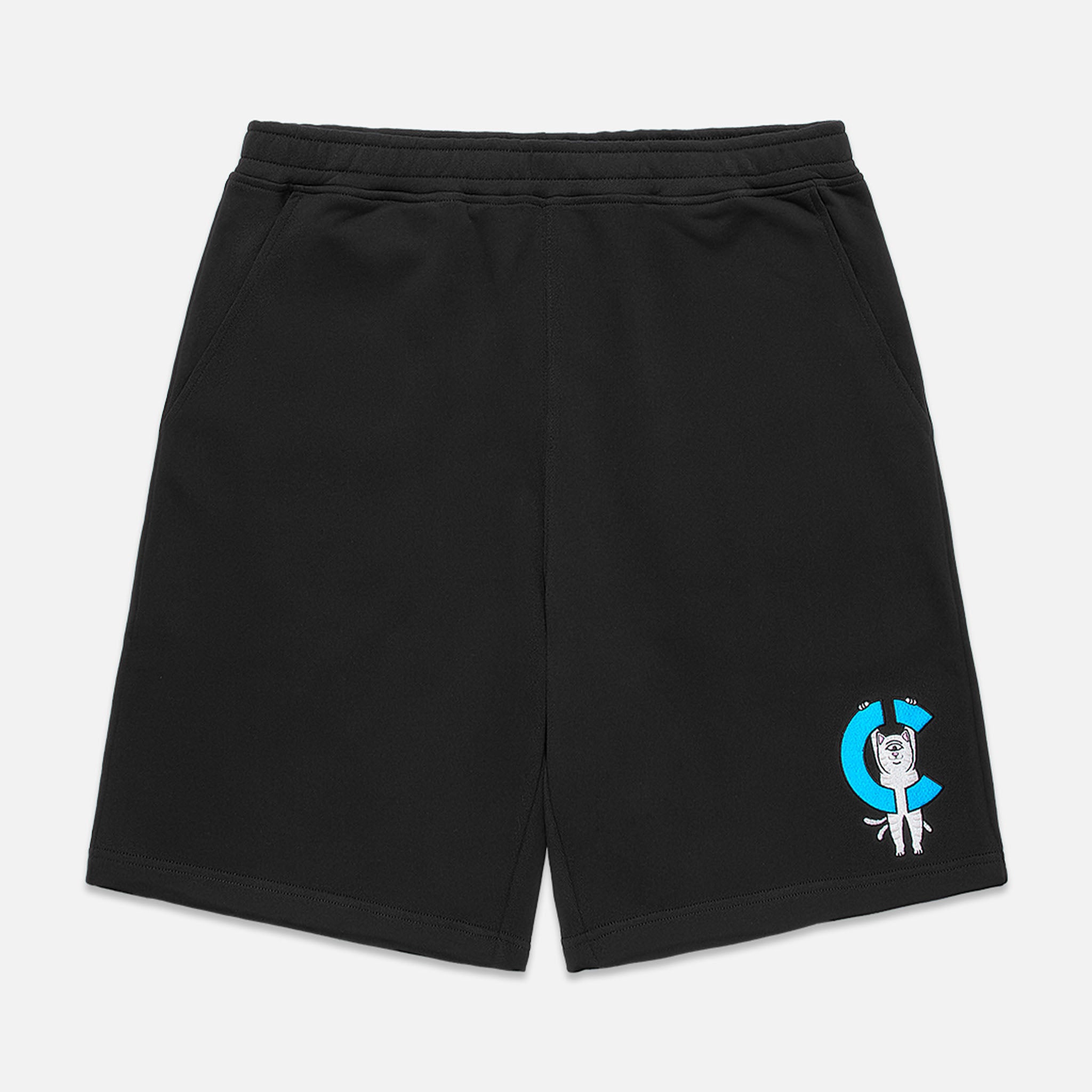  Hanging On Sweatshorts (Black)、mySite、merchandisen