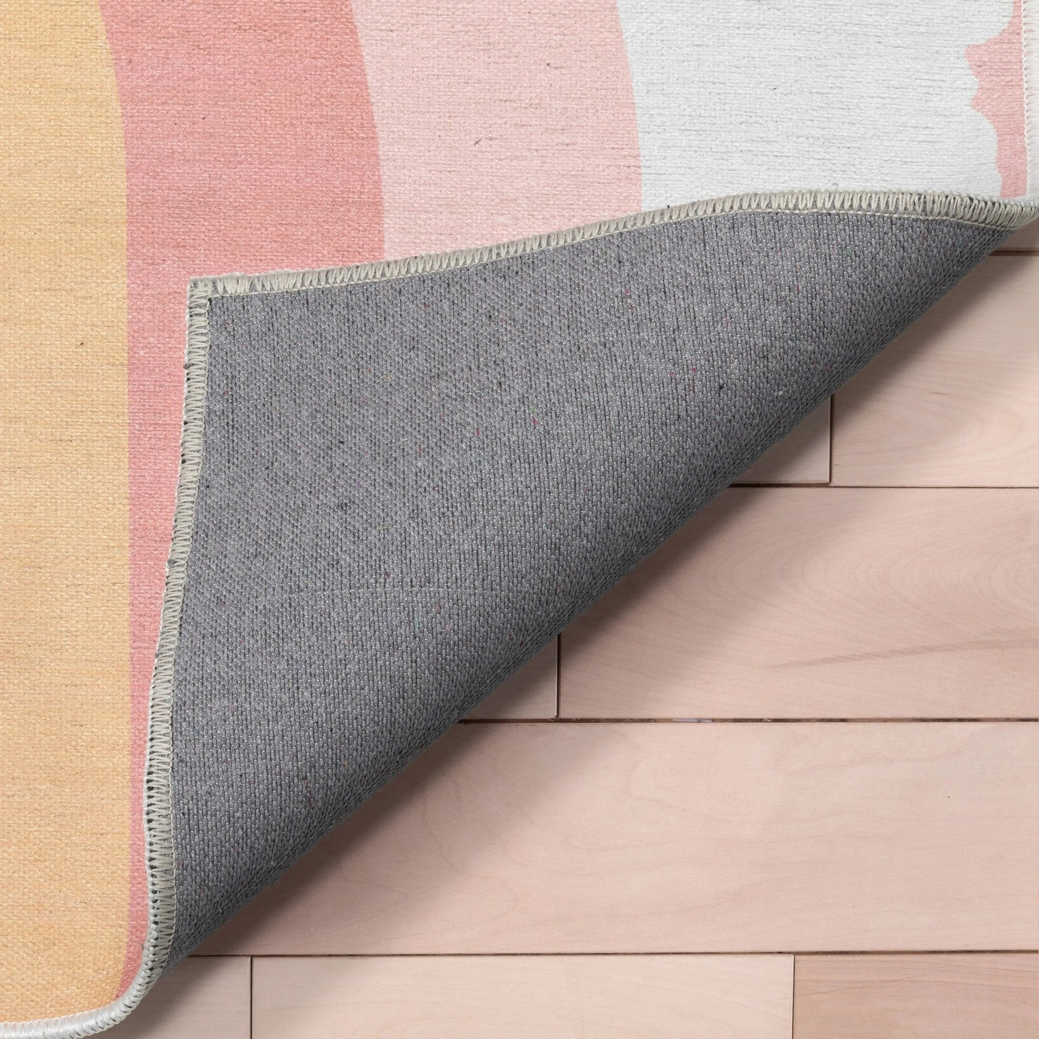 Crescent Rainbow Modern Multi Color Area Flat-Weave Rug、mySite、gigharbornorthrealestate