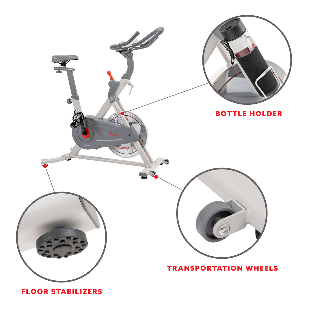  Pro Lite Indoor Cycling Bike Belt Drive、mySite、ghnorth