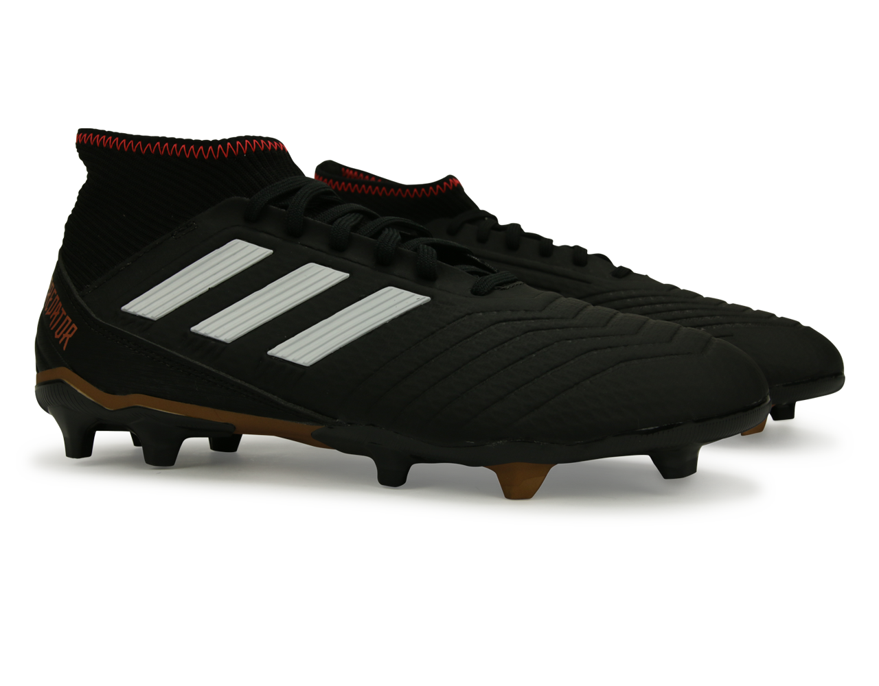 adidas Men's Predator 18.3 FG Core Black/White、mySite、bottomscart