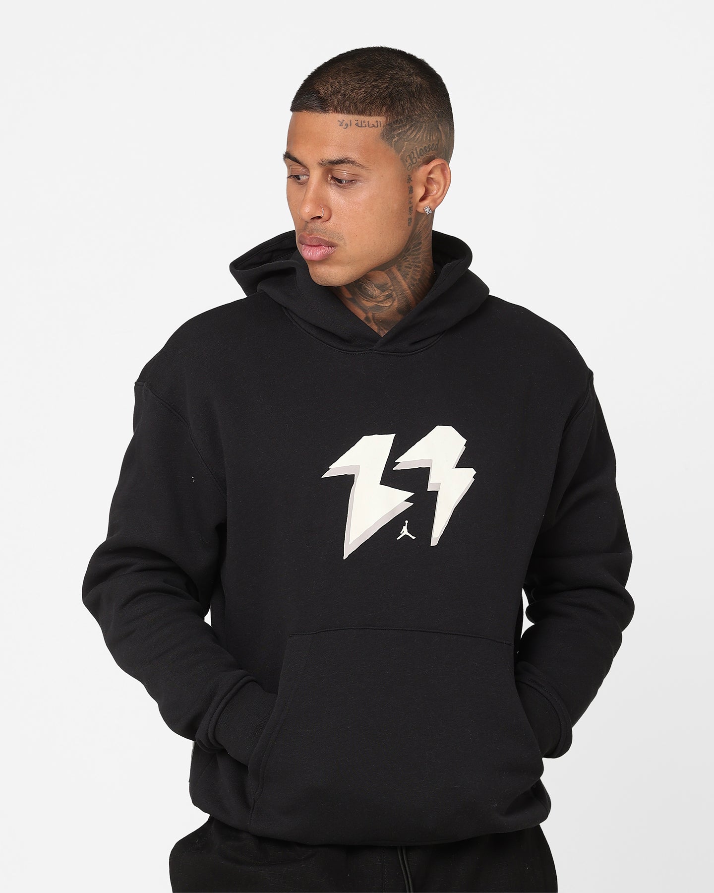 Jordan Flight MVP Fleece Pullover Hoodie Black/Sail、mySite、zt4zffjzw