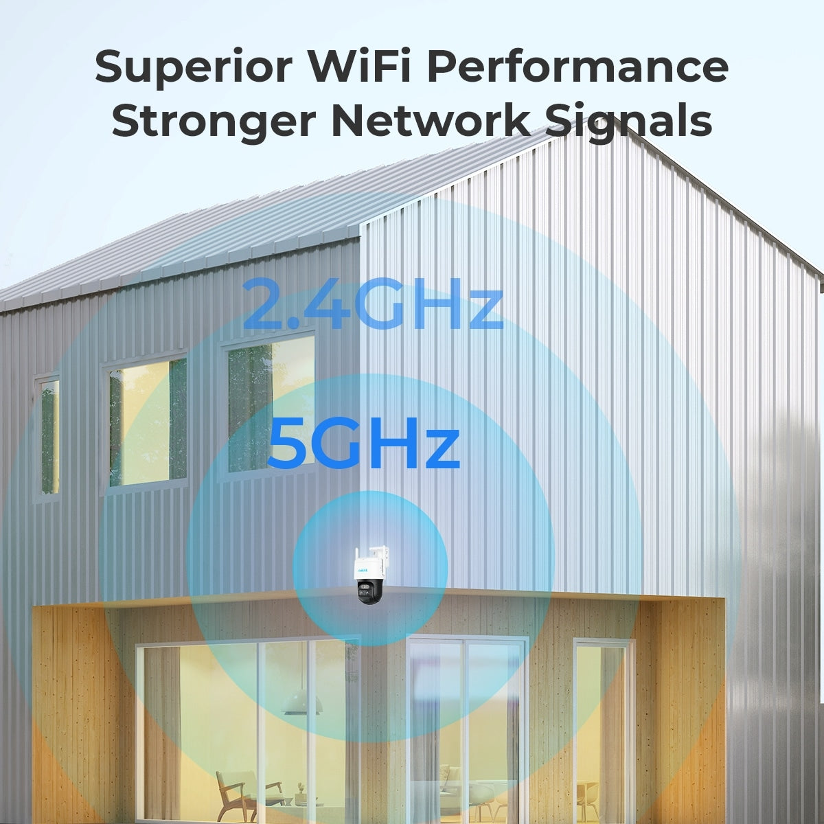 Reolink 2K+ WiFi Auto-Zoom Tracking Security Camera Battery/Solar Powered , Trackmix+Solar Panel、mySite、camillekostekn