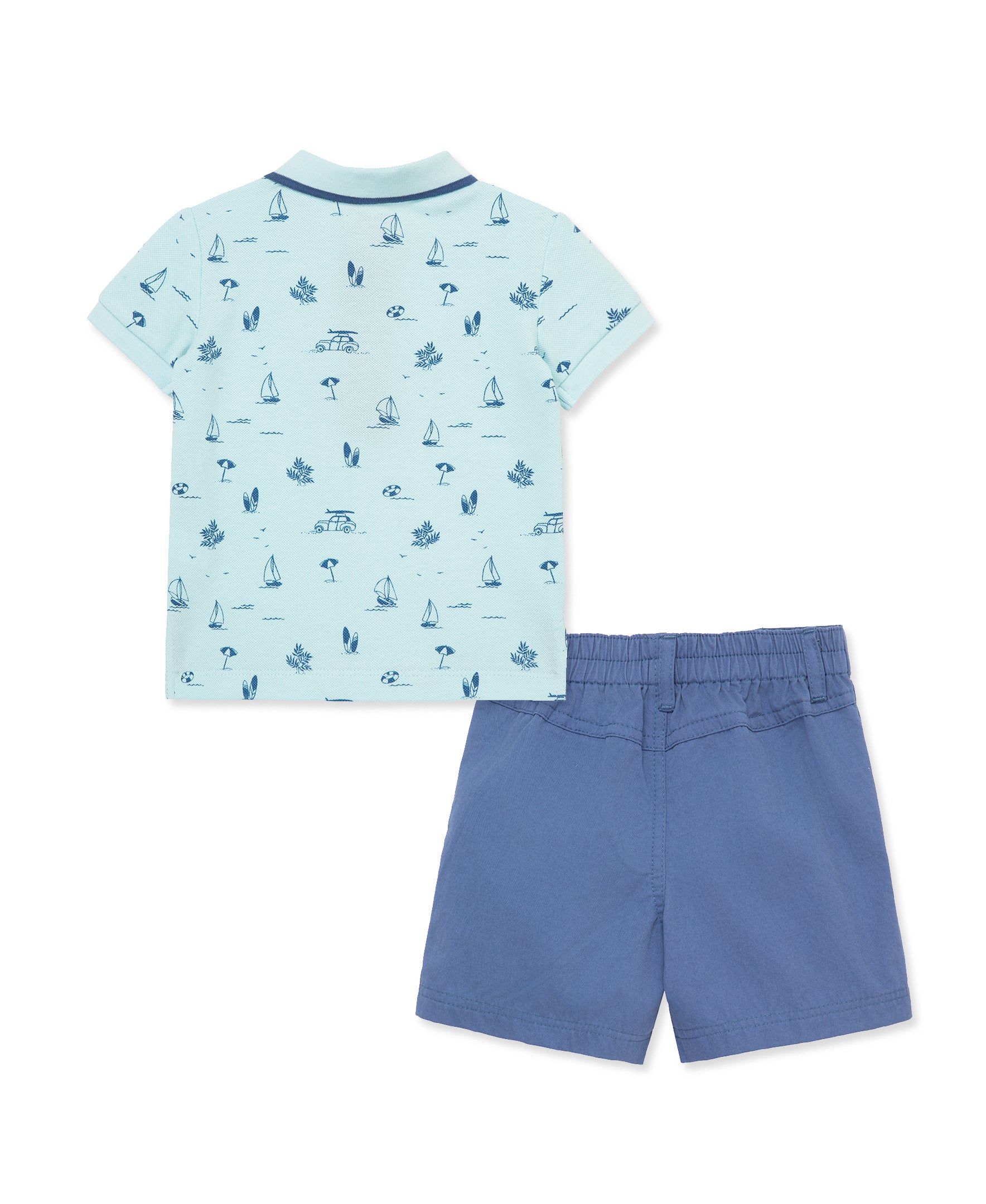  Beach Polo Short Set (2T-4T)、mySite、layawaytickets