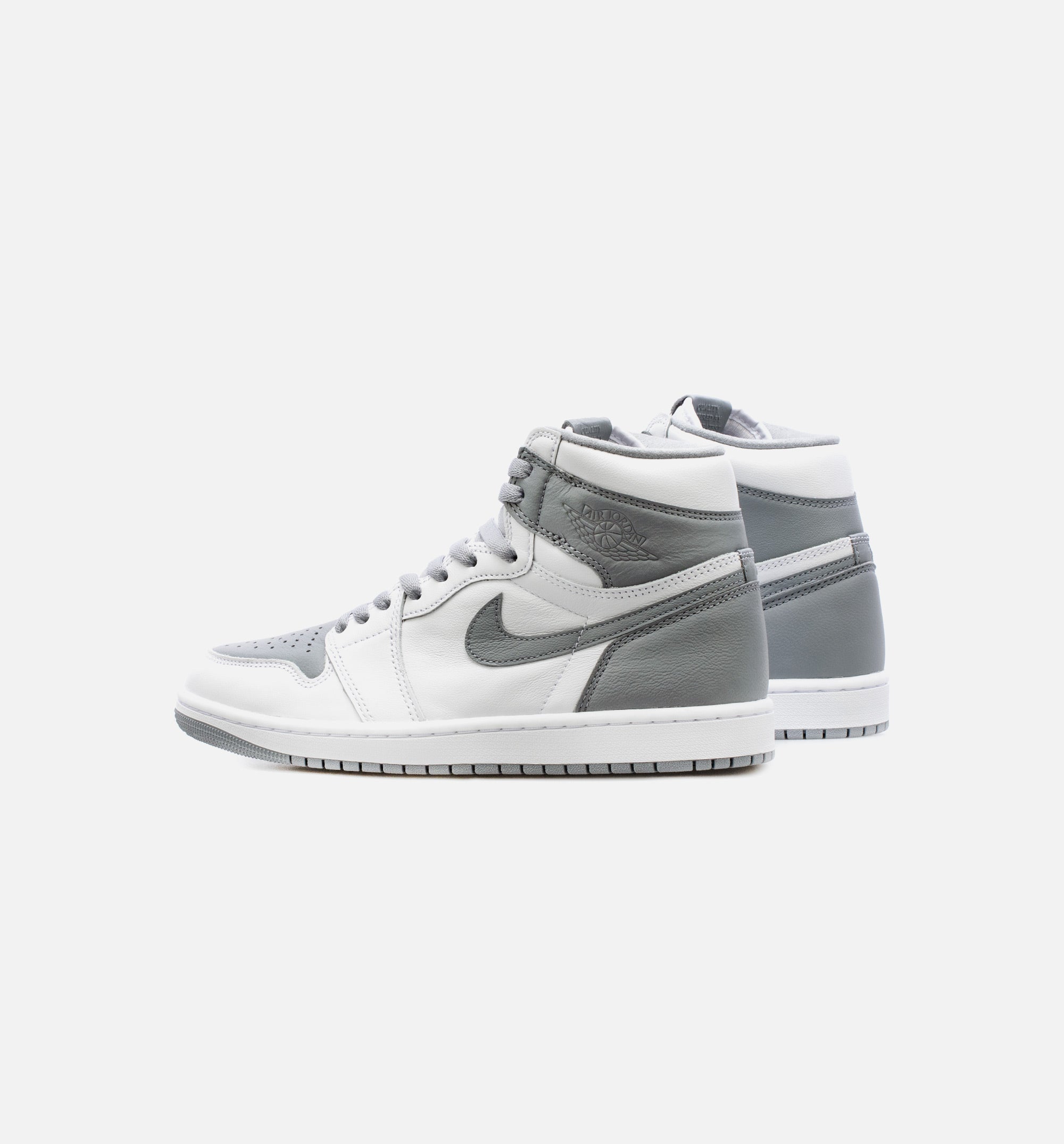 Air Jordan 1 High OG Stealth Mens Lifestyle Shoe - White/Grey Free Shipping、mySite、dreamappss